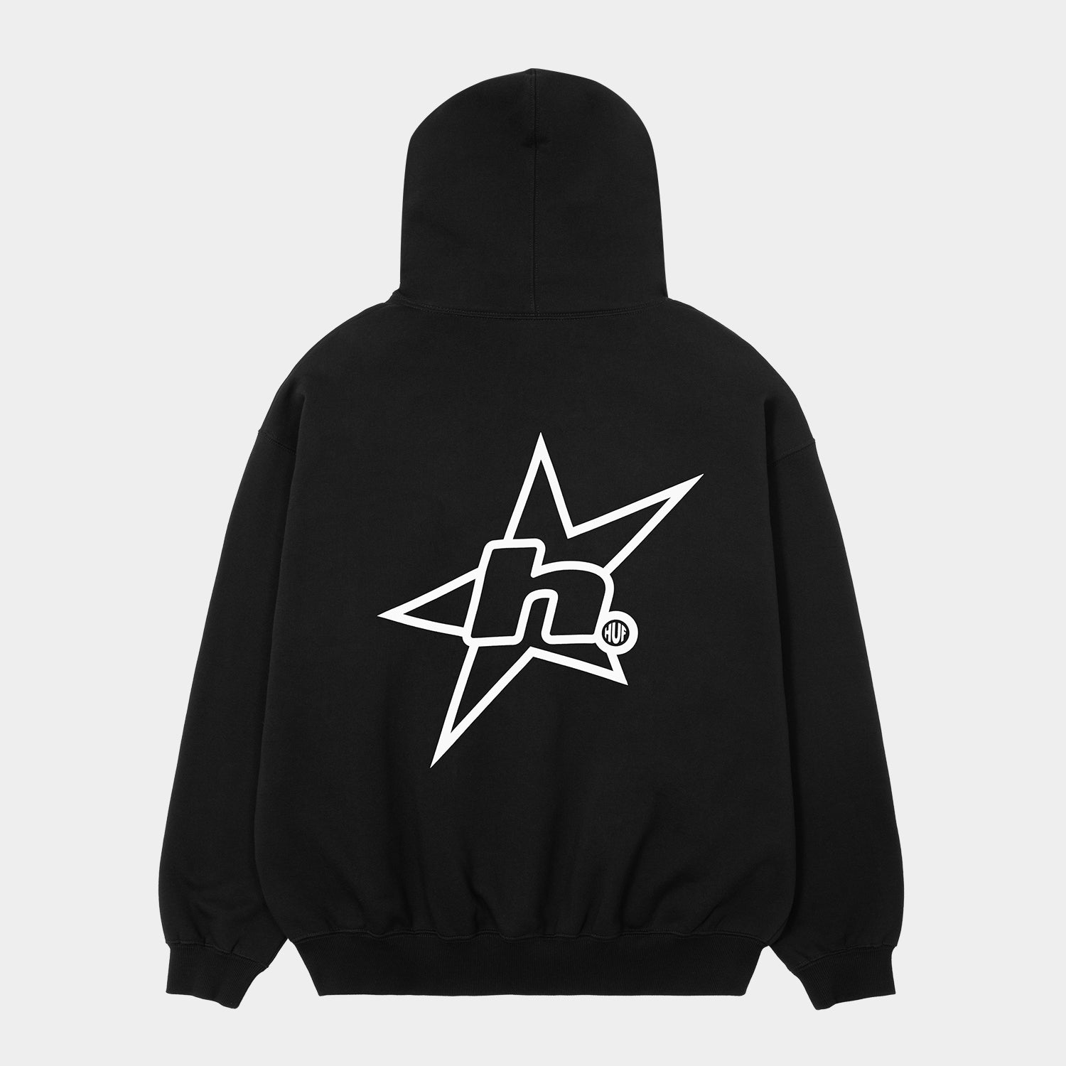 HUF (ハフ) Worldwide JP /HOODIES（パーカー）/ H STAR LOGO HOODIE商品 / BLACK