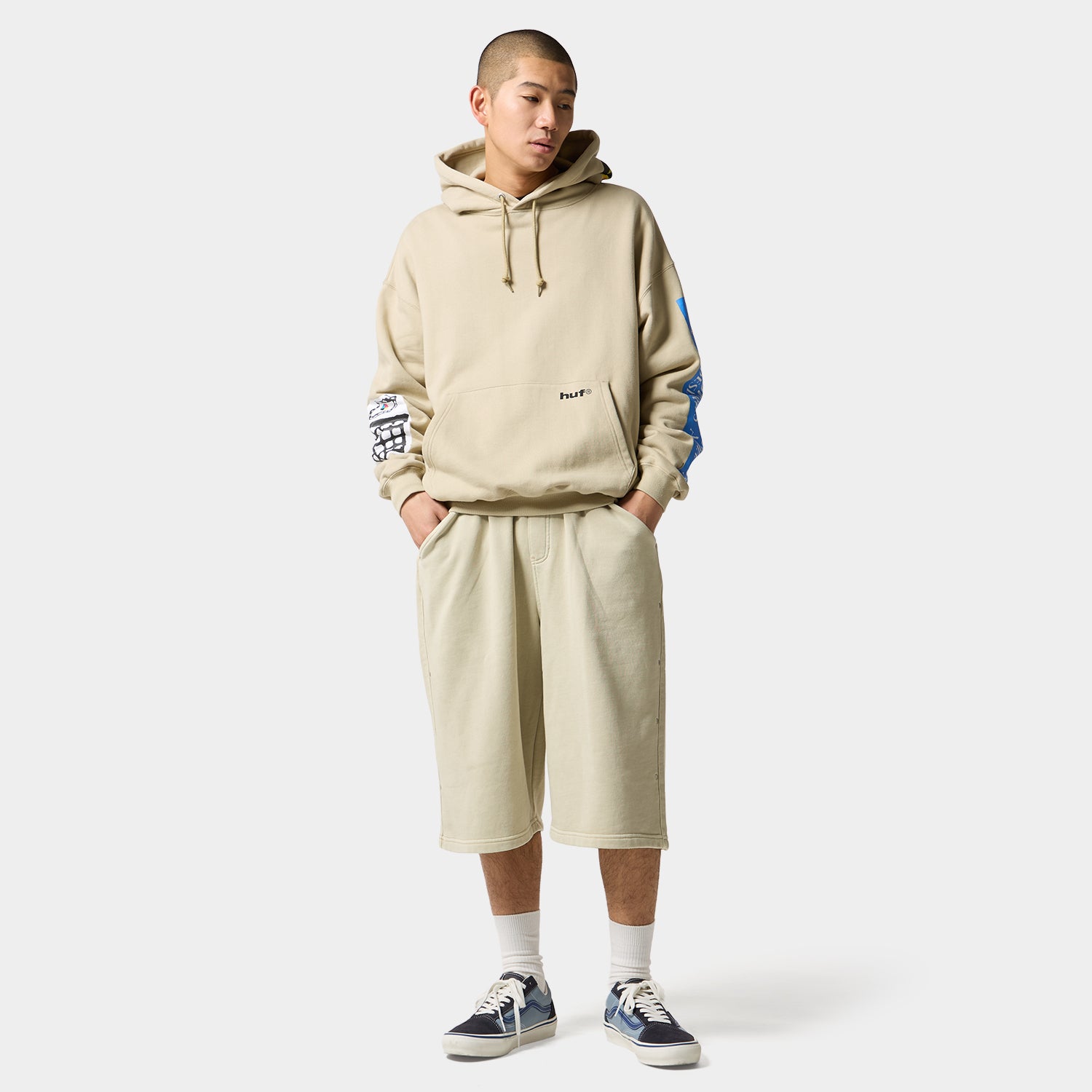 HUF (ハフ) Worldwide JP /HOODIES（パーカー）/ GIMME THE LOOT HOODIE商品 / SAND