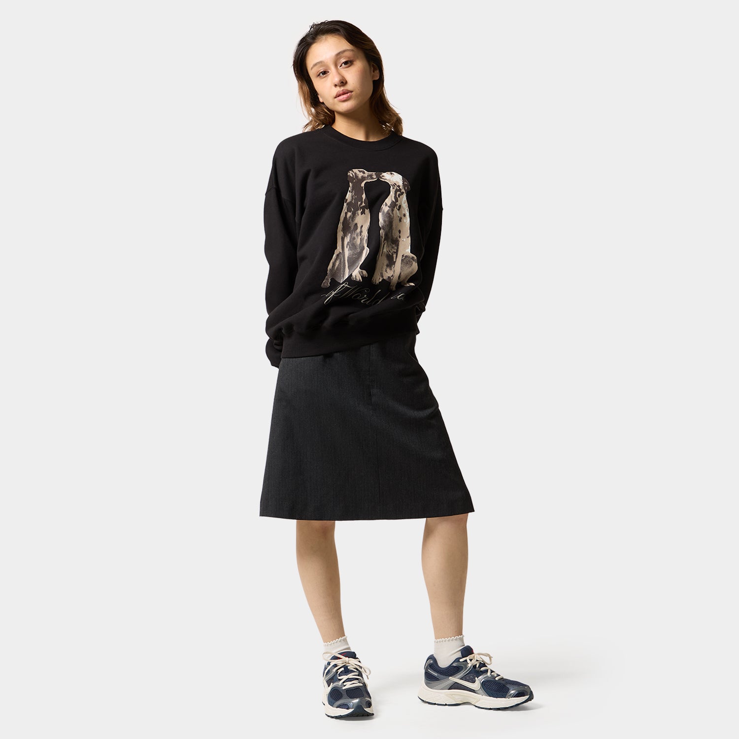 HUF (ハフ) Worldwide JP /SWEATSHIRTS（スウェットシャツ）/ DOGGED CREW商品 / ASH GREY