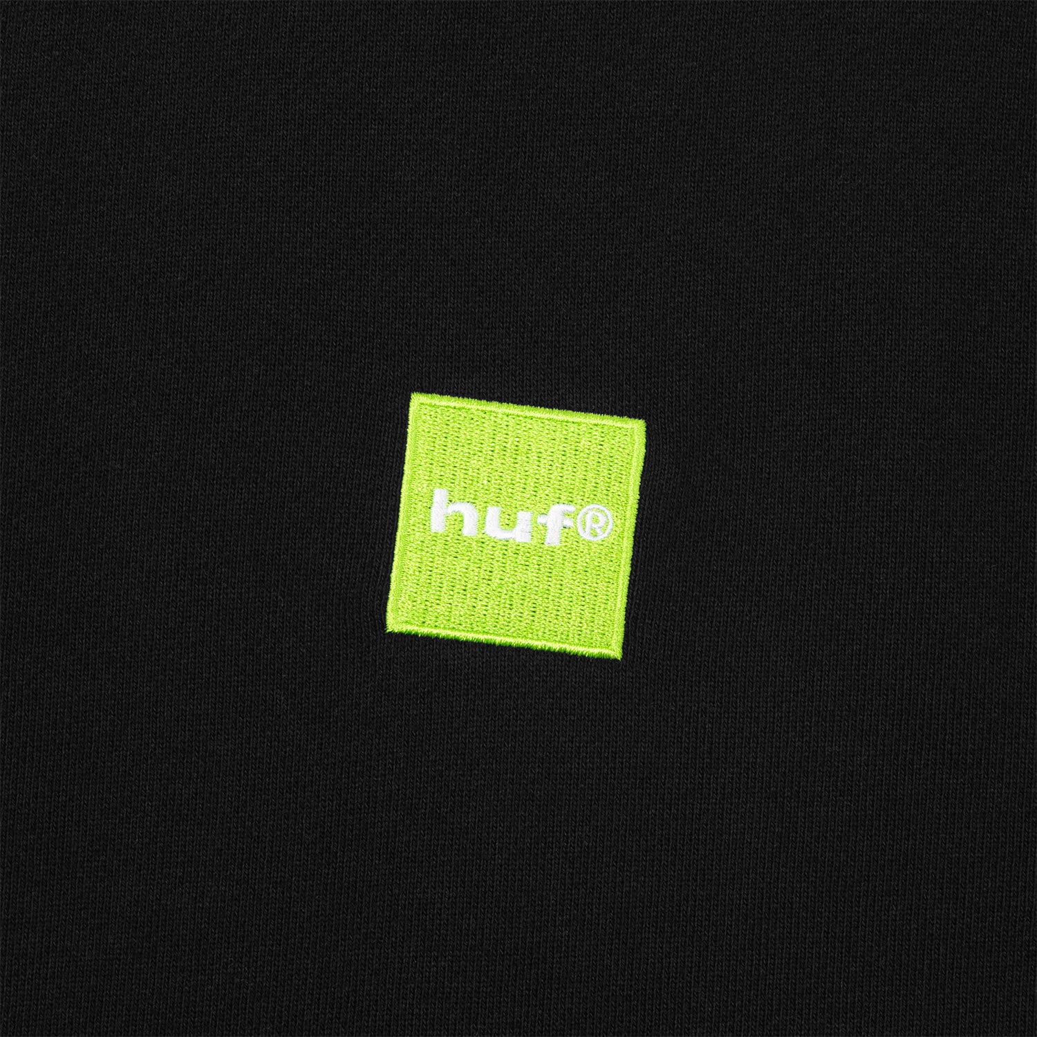 HUF (ハフ) Worldwide JP /HOODIES（パーカー）/ BOX LOGO EMB HOODIE商品 / BLACK