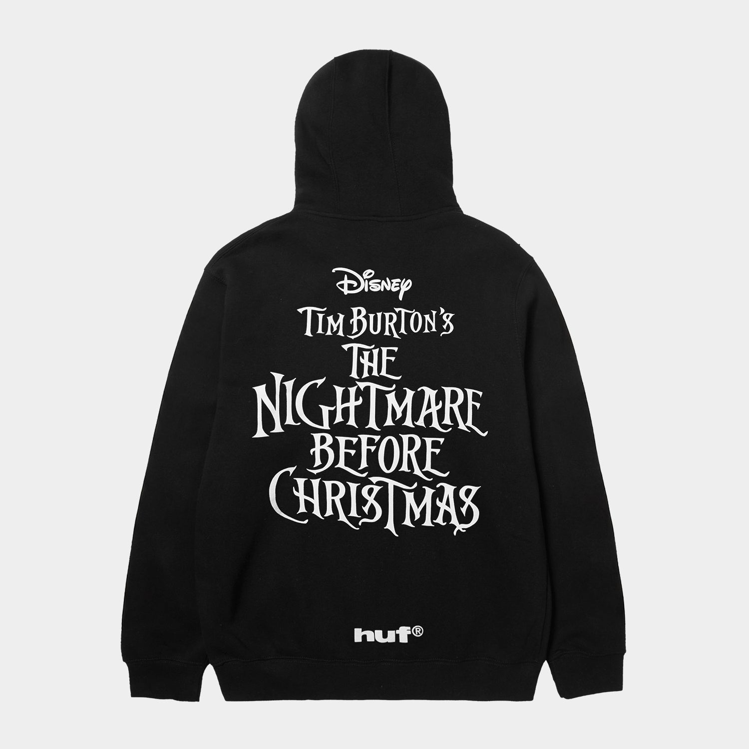 HUF (ハフ) Worldwide JP /HOODIES（パーカー）/ HUF X NIGHTMARE BEFORE CHRISTMAS JACK TOWN MEETING HOODIE商品 / BLACK
