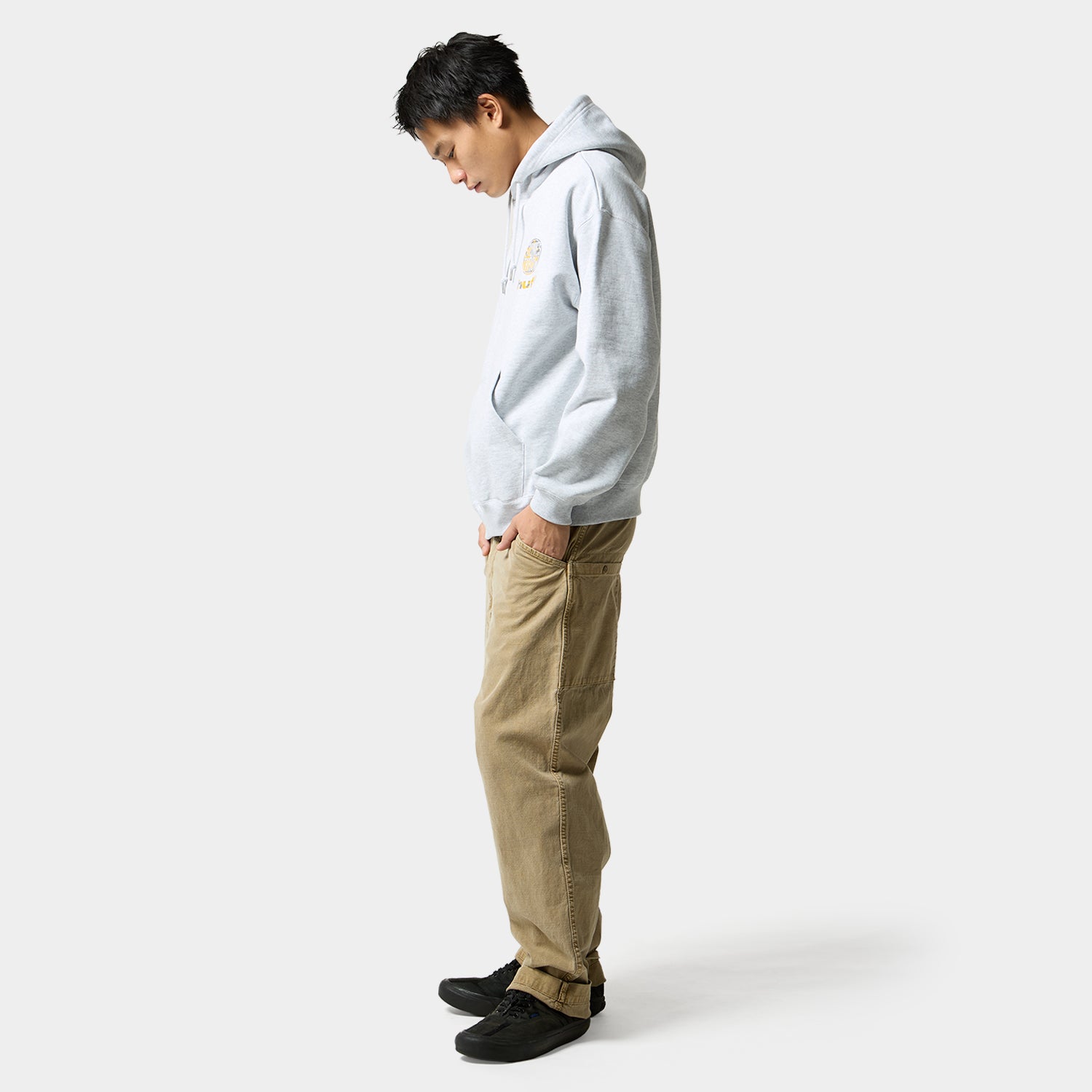 HUF (ハフ) Worldwide JP /HOODIES（パーカー）/ HUF X J.ROCC X STONES THROW HOODIE商品 / ASH GREY
