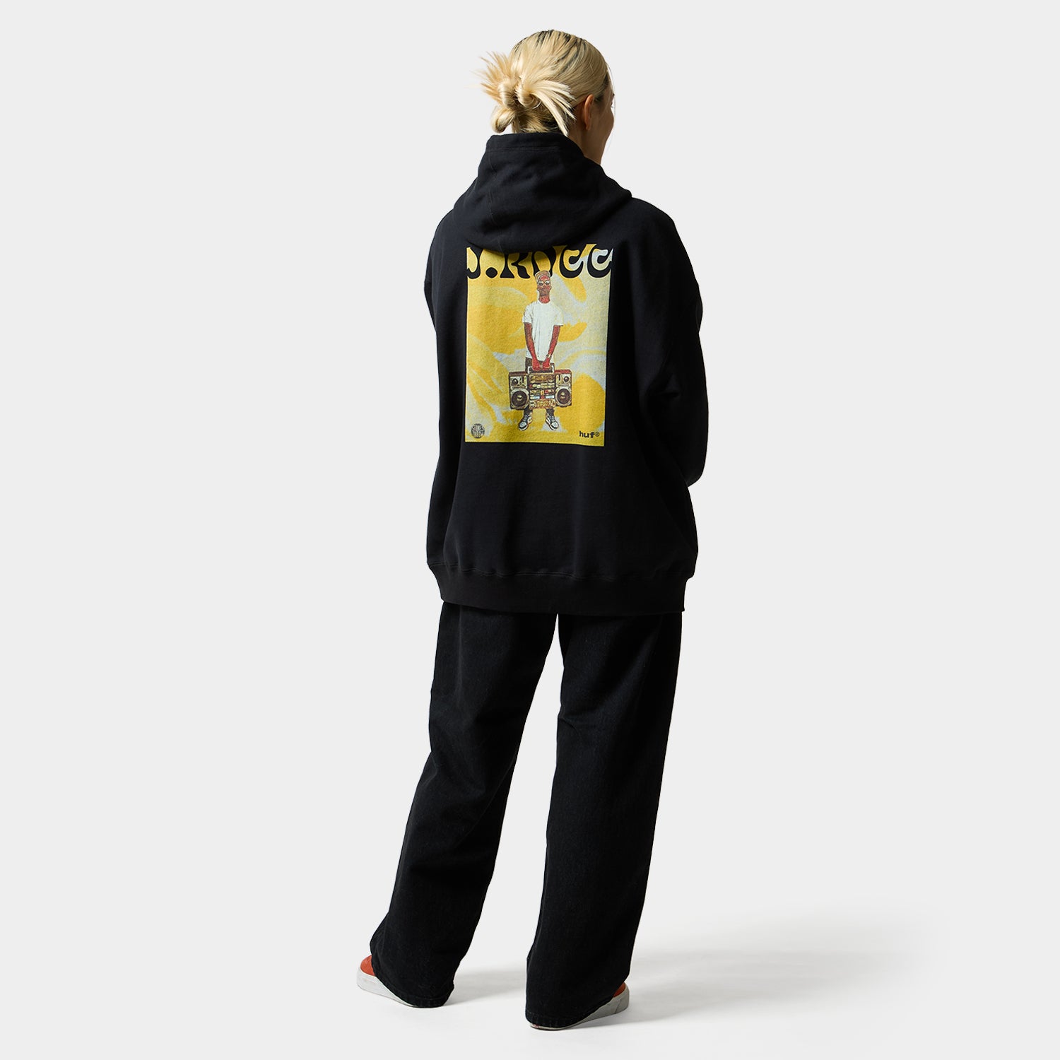 HUF (ハフ) Worldwide JP /HOODIES（パーカー）/ HUF X J.ROCC X STONES THROW HOODIE商品 / ASH GREY