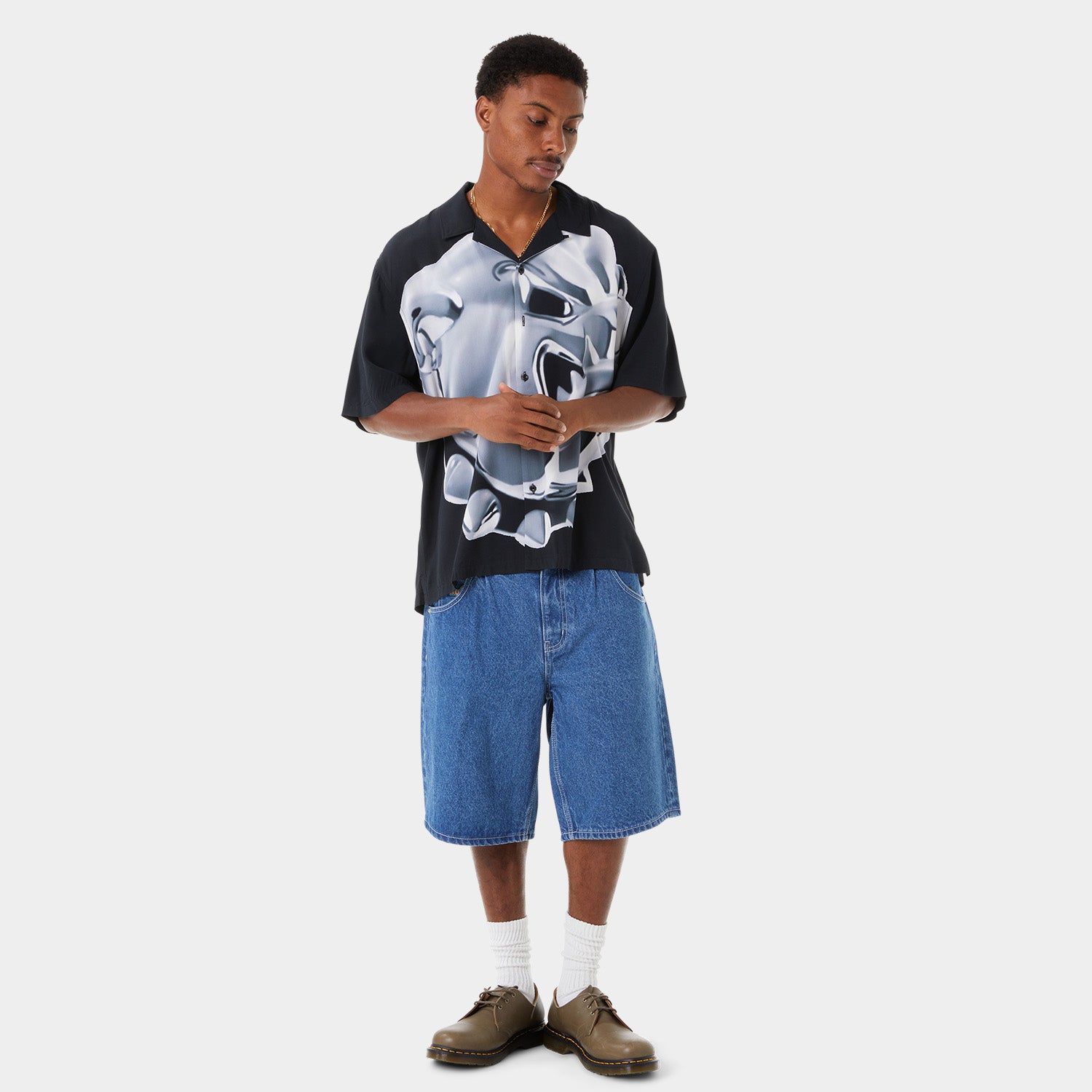 HUF (ハフ) Worldwide JP /SHORTS（ショーツ）/ CROMER SHORT商品 / STONE WASH INDIGO