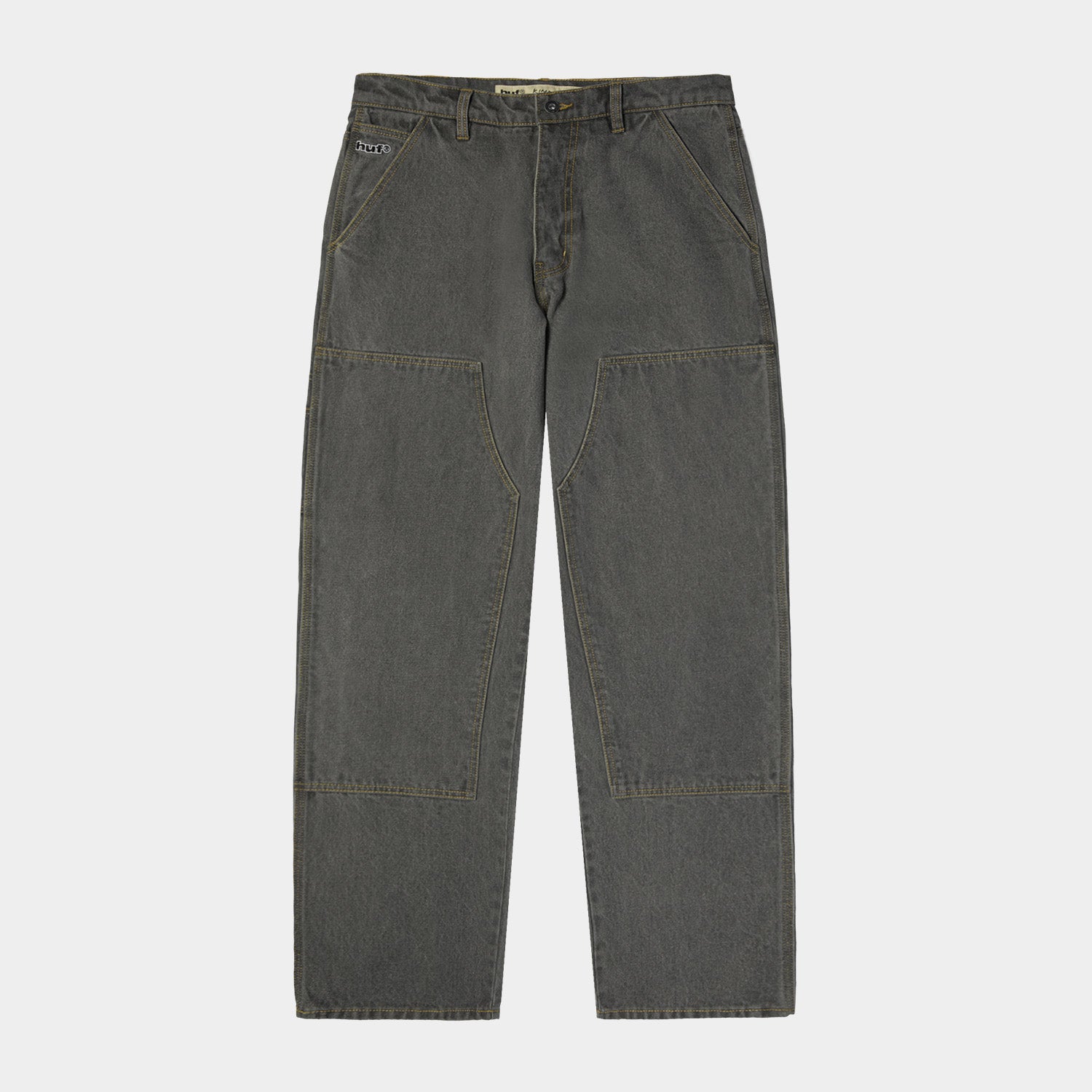 HUF (ハフ) Worldwide JP /PANTS（パンツ）/ KINDA LOOSE DOUBLE KNEES商品 / FROST GRAY