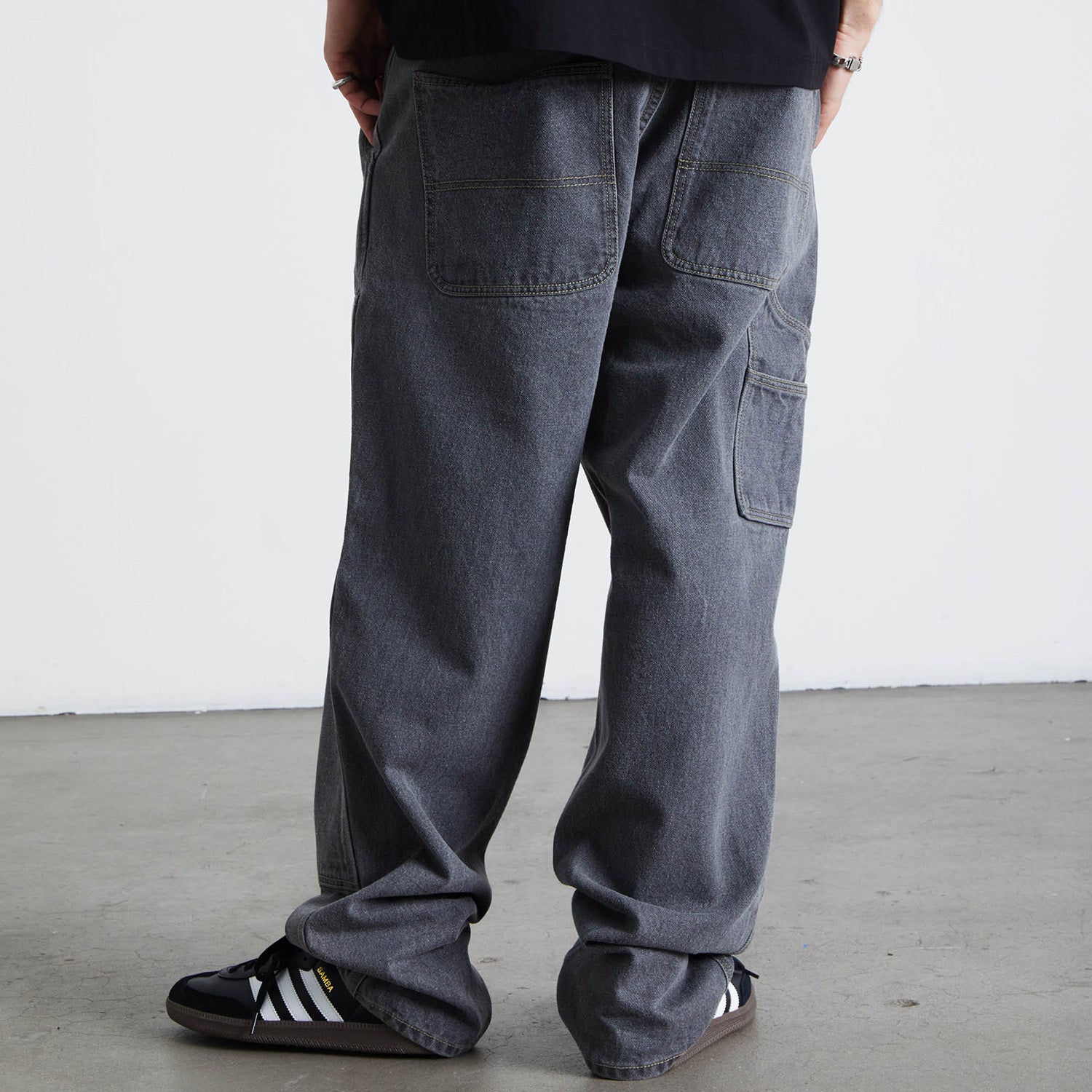 HUF (ハフ) Worldwide JP /PANTS（パンツ）/ KINDA LOOSE DOUBLE KNEES商品 / FROST GRAY