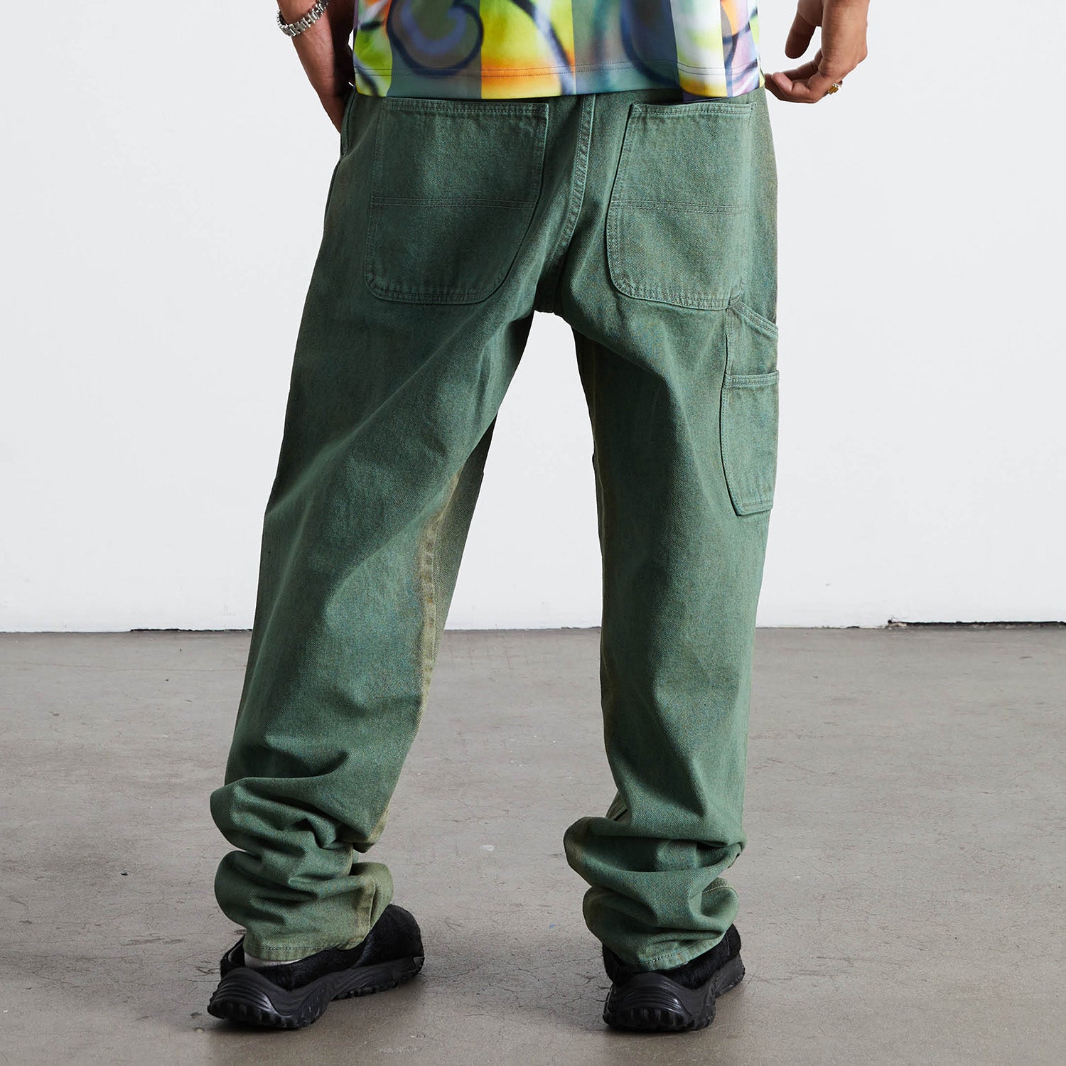 HUF (ハフ) Worldwide JP /PANTS（パンツ）/ KINDA LOOSE DOUBLE KNEES商品 / FROST GRAY