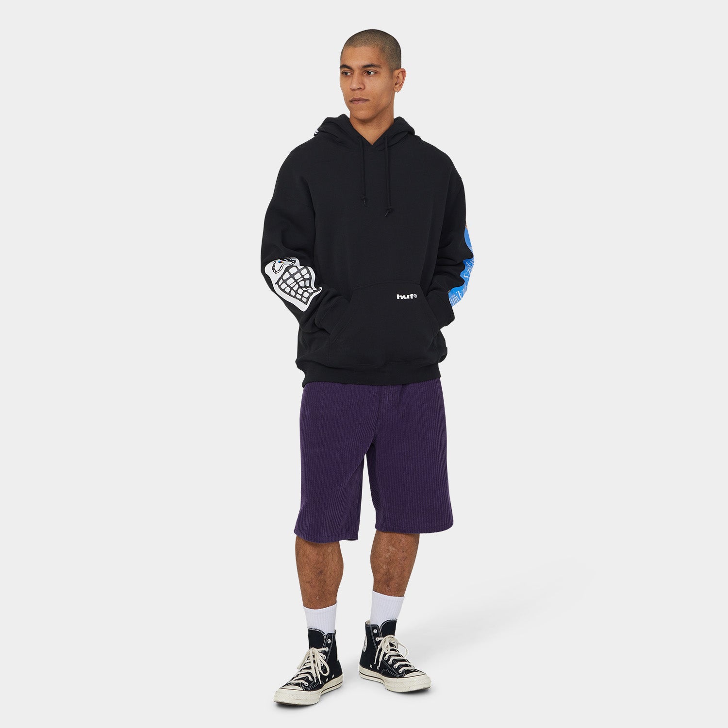 HUF (ハフ) Worldwide JP /SHORTS（ショーツ）/ CROMER CORDUROY SHORT商品 / DARK BERRY