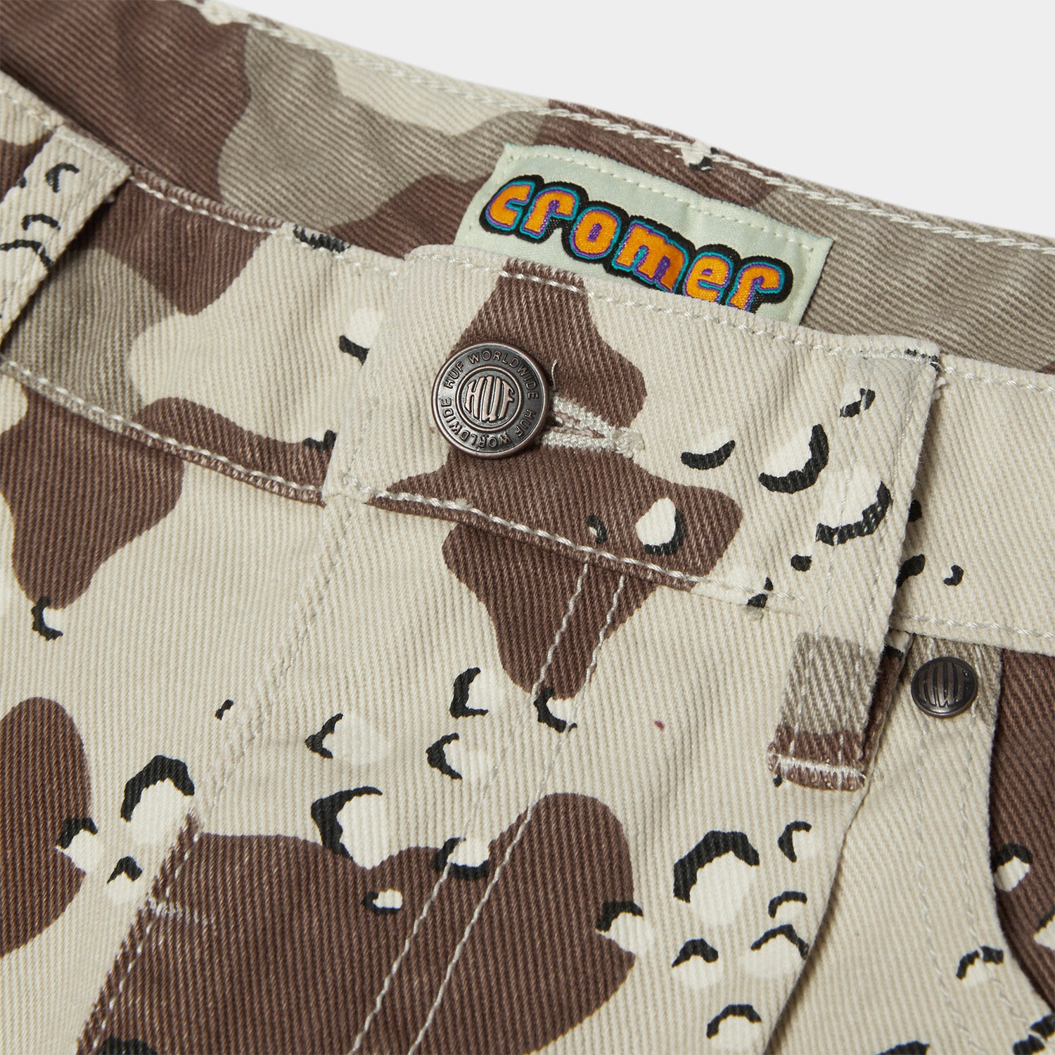 HUF (ハフ) Worldwide JP /PANTS（パンツ）/ CROMER CAMO PANT商品 / BROWN