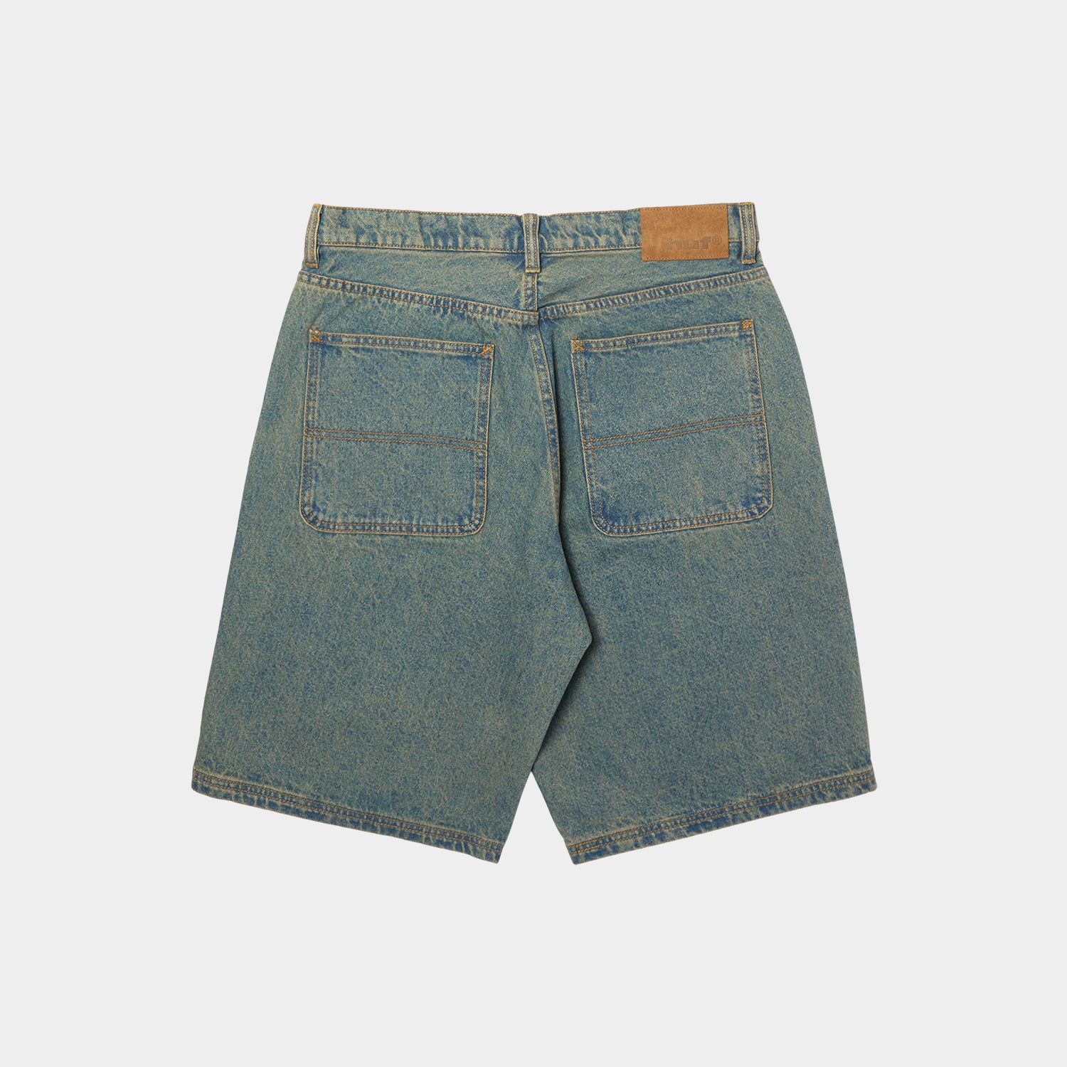 HUF (ハフ) Worldwide JP /SHORTS（ショーツ）/ KINDA LOOSE DOUBLE KNEE SHORT商品 / DIRTY WASH