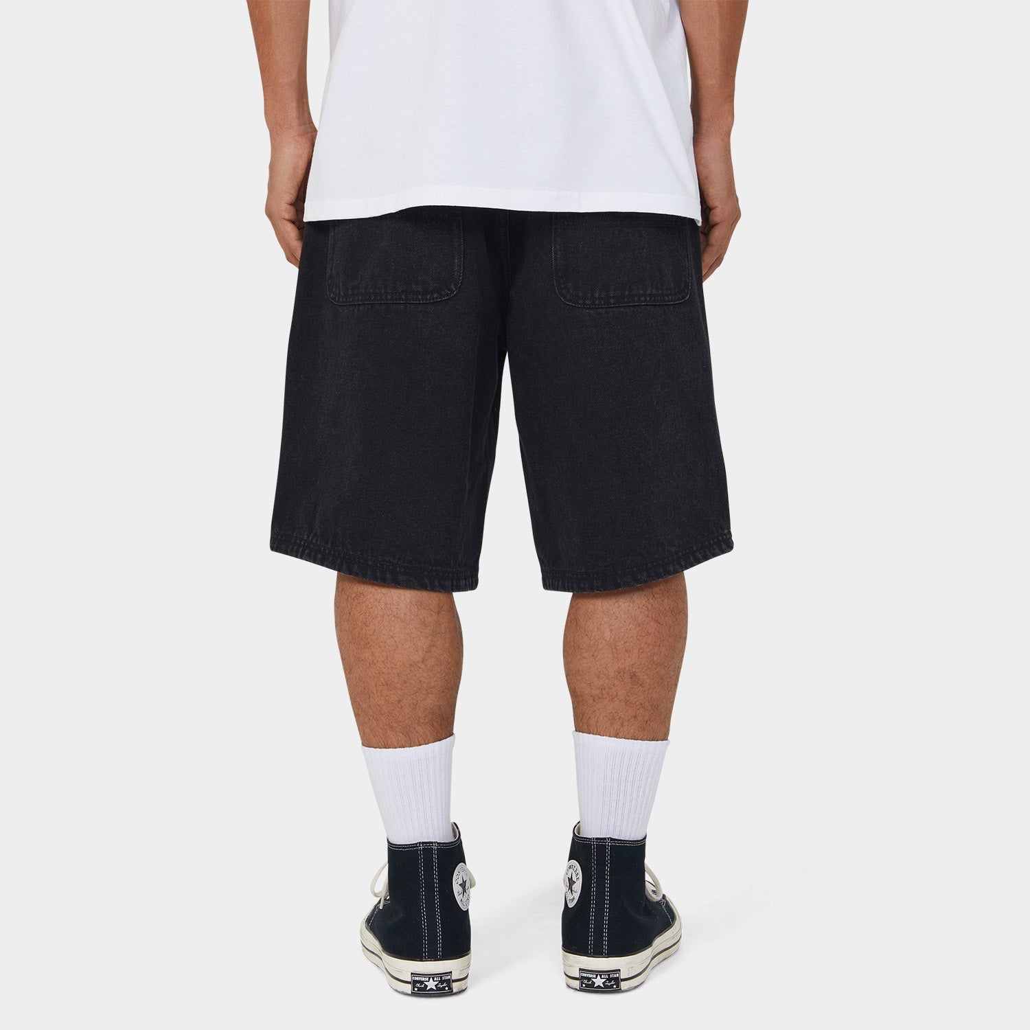 HUF (ハフ) Worldwide JP /SHORTS（ショーツ）/ KINDA LOOSE DOUBLE KNEE SHORT商品 / DIRTY WASH