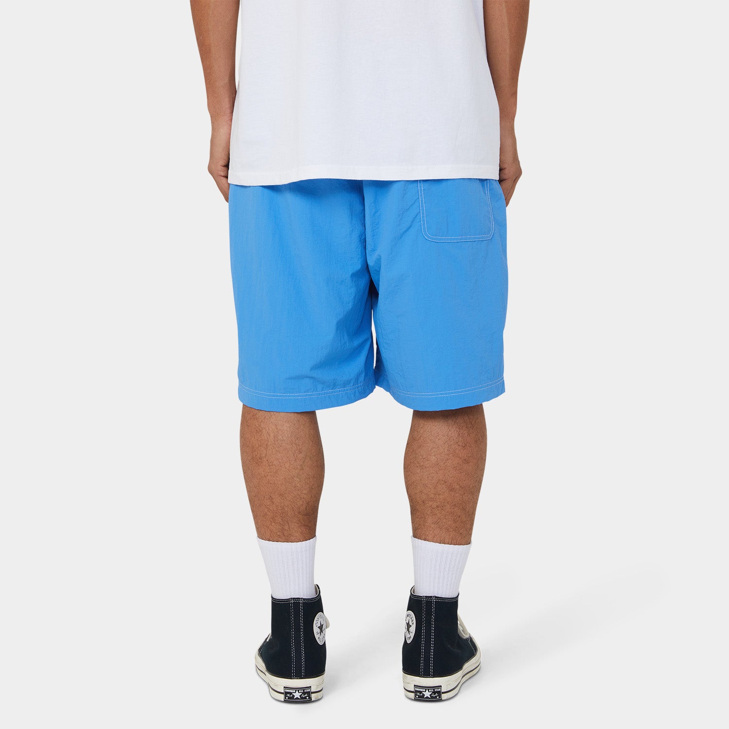 HUF (ハフ) Worldwide JP /SHORTS（ショーツ）/ 89 CONTRAST EASY SHORT商品 / BLACK