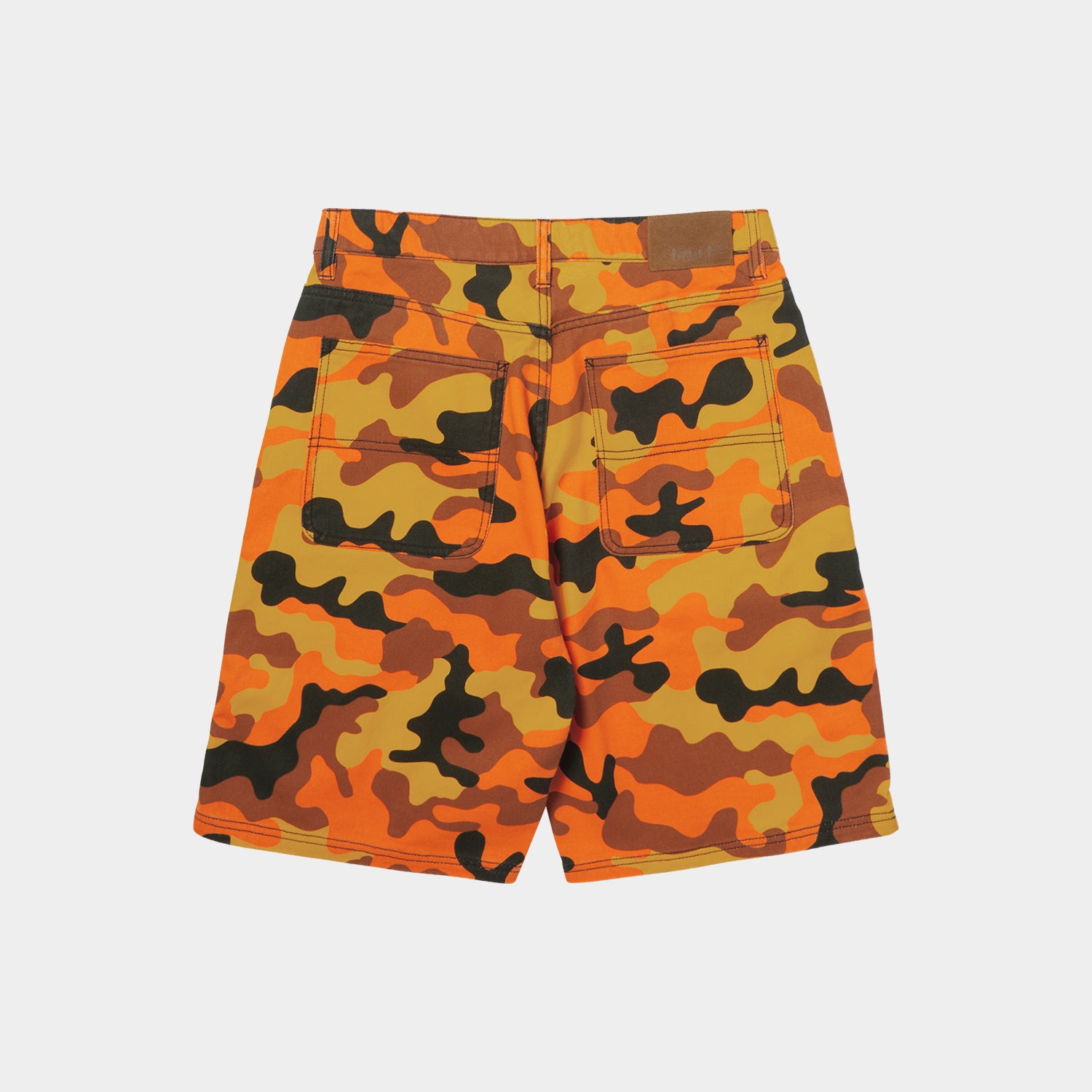 HUF (ハフ) Worldwide JP /SHORTS（ショーツ）/ KINDA LOOSE DOUBLE KNEE CAMO SHORT商品 / LAVA