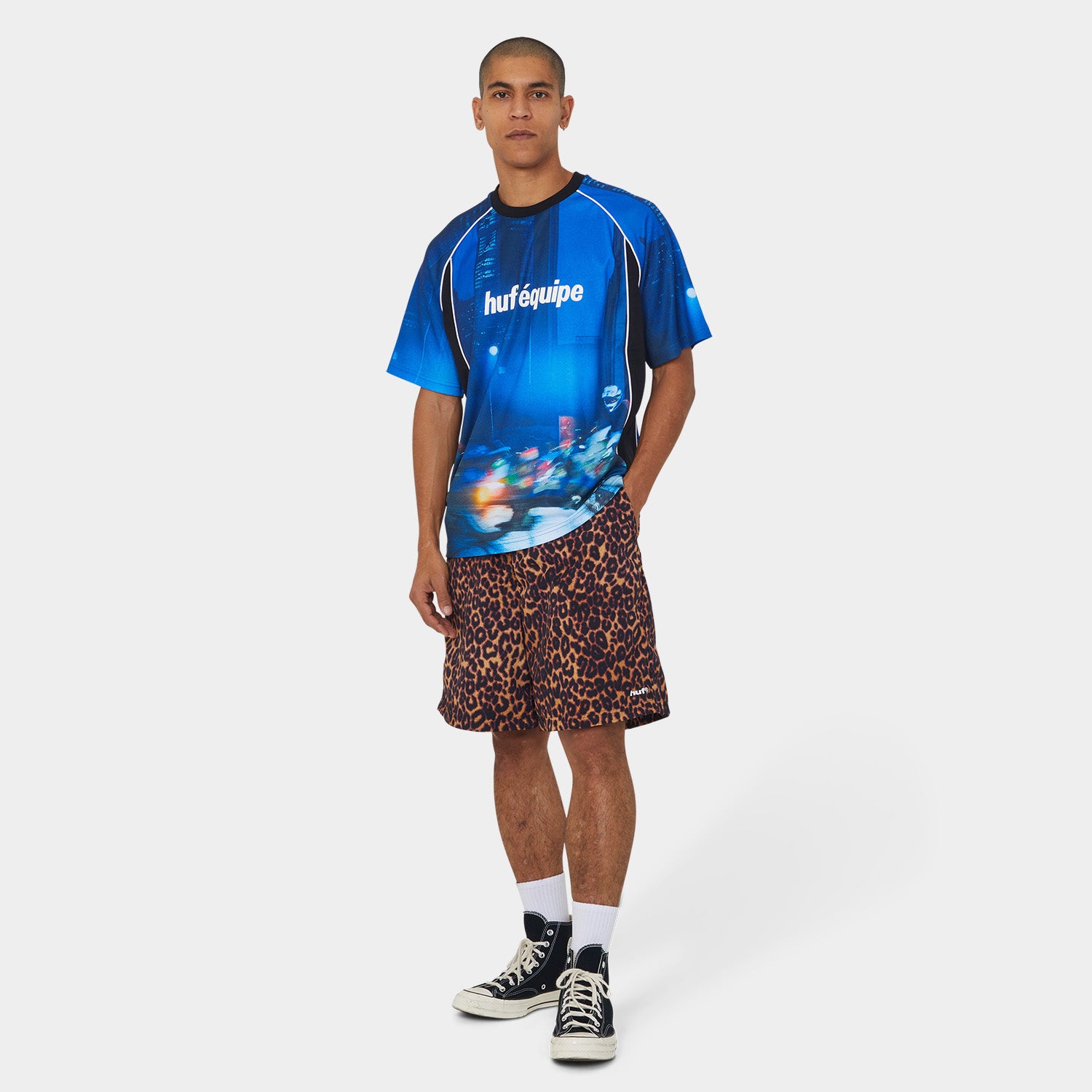 HUF (ハフ) Worldwide JP /SHORTS（ショーツ）/ 89 PRINTED EASY SHORT商品 / BROWN