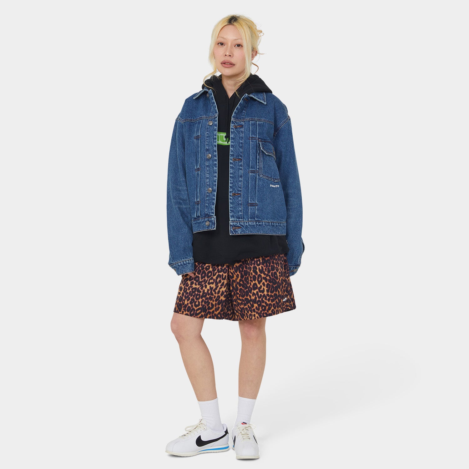 HUF (ハフ) Worldwide JP /SHORTS（ショーツ）/ 89 PRINTED EASY SHORT商品 / BROWN