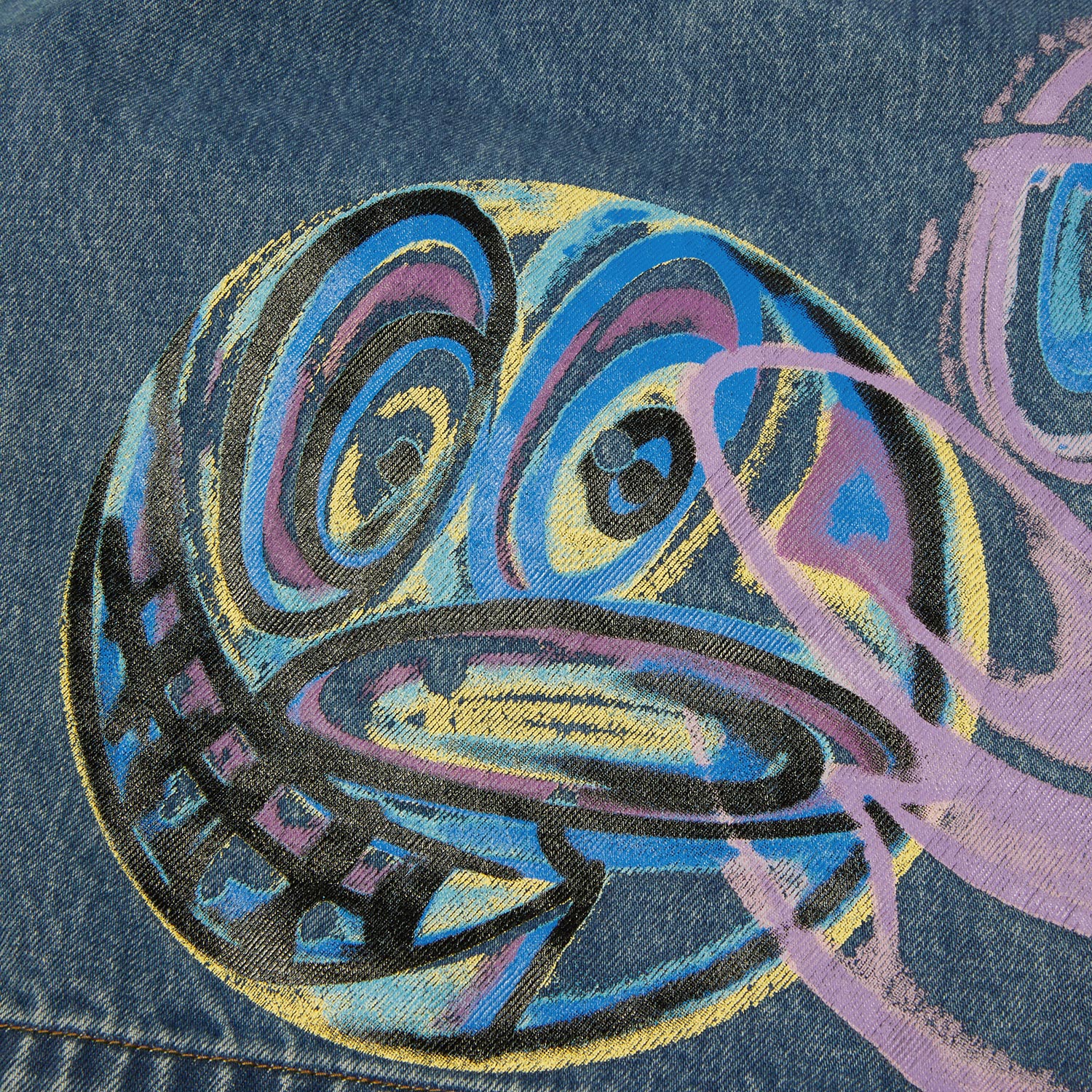 HUF (ハフ) Worldwide JP /SHORTS（ショーツ）/ KENNY SCHARF SPRAY GUYS DENIM SHORT商品 / MULTI