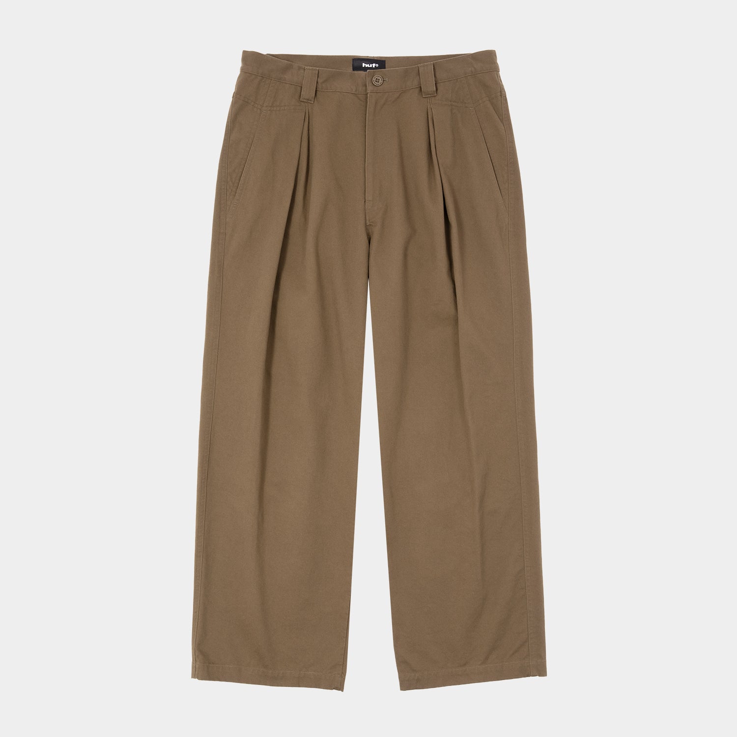 HUF (ハフ) Worldwide JP /PANTS（パンツ）/ HUF TWO TUCK TROUSER商品 / CHARCOAL GREY