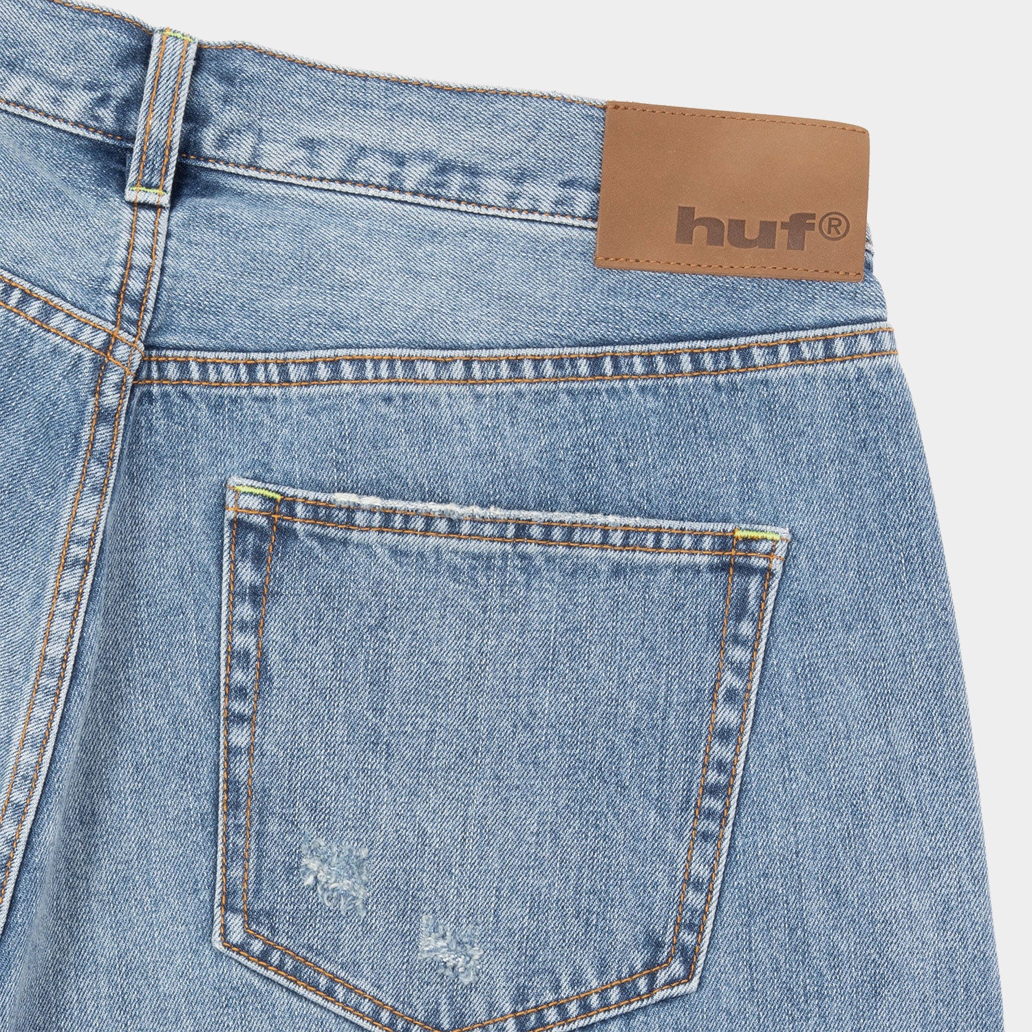 HUF (ハフ) Worldwide JP /PANTS（パンツ）/ EXPRESSION REPAIR DENIM PANT商品 / WASHED BLACK