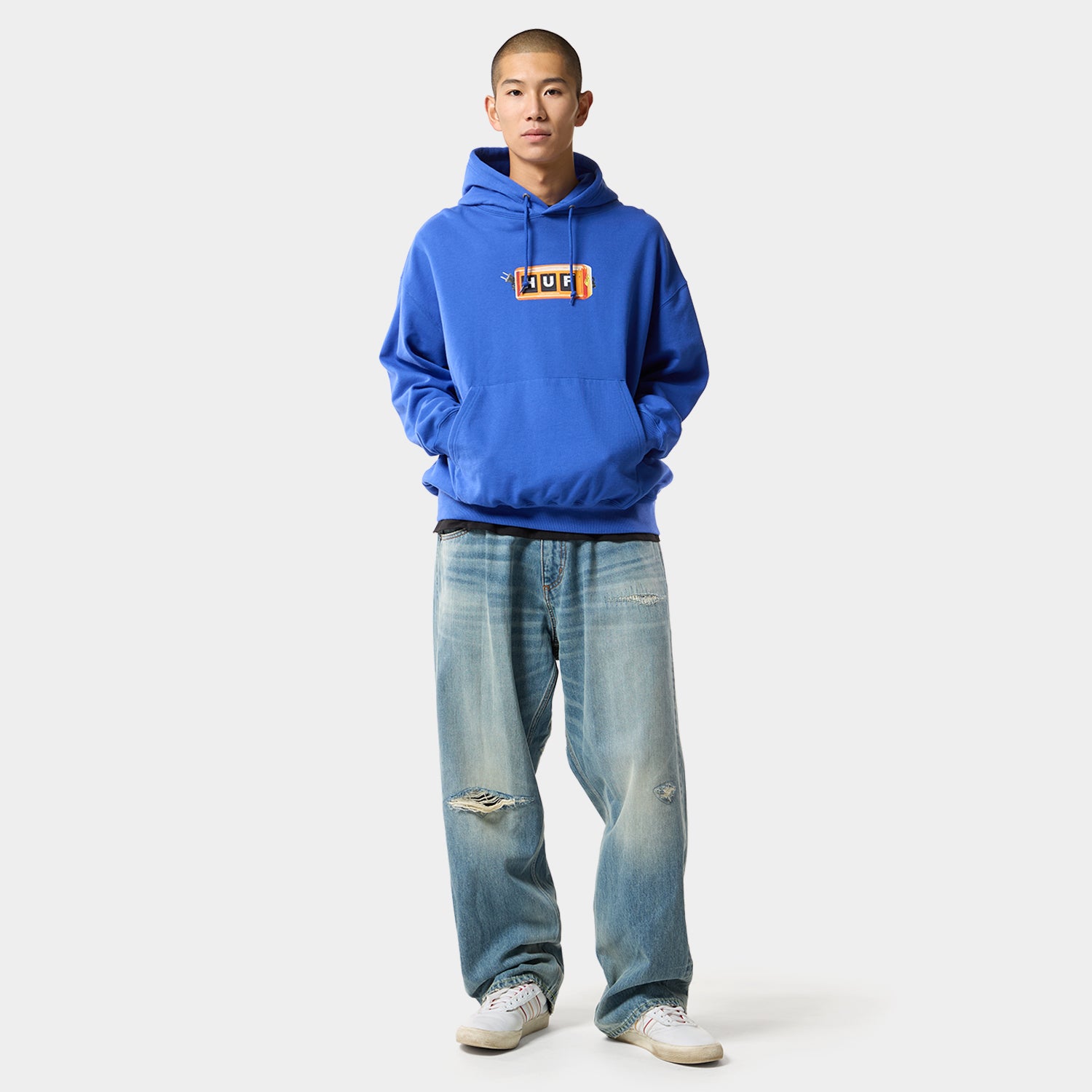 HUF (ハフ) Worldwide JP /PANTS（パンツ）/ EXPRESSION REPAIR DENIM PANT商品 / WASHED BLACK