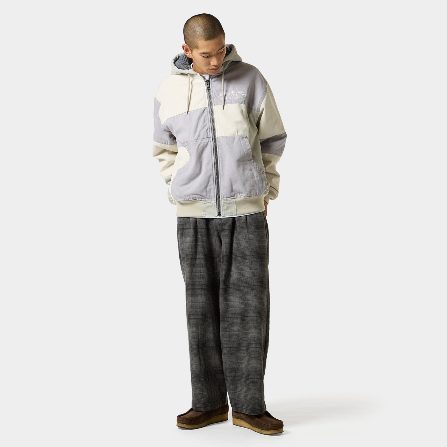 HUF (ハフ) Worldwide JP /PANTS（パンツ）/ TWO TUCK WIDE TROUSER商品 / BLACK