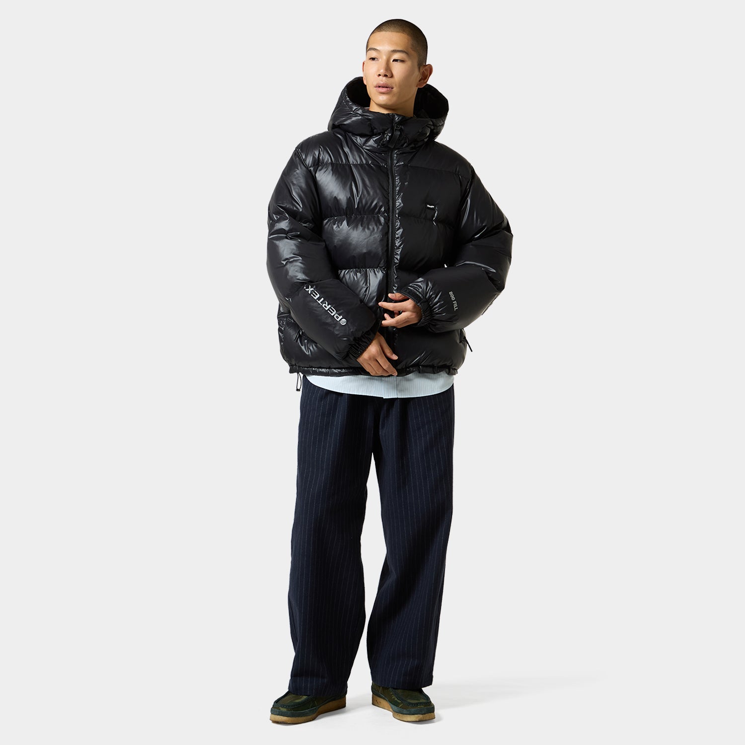 HUF (ハフ) Worldwide JP /PANTS（パンツ）/ TWO TUCK WIDE TROUSER商品 / BLACK