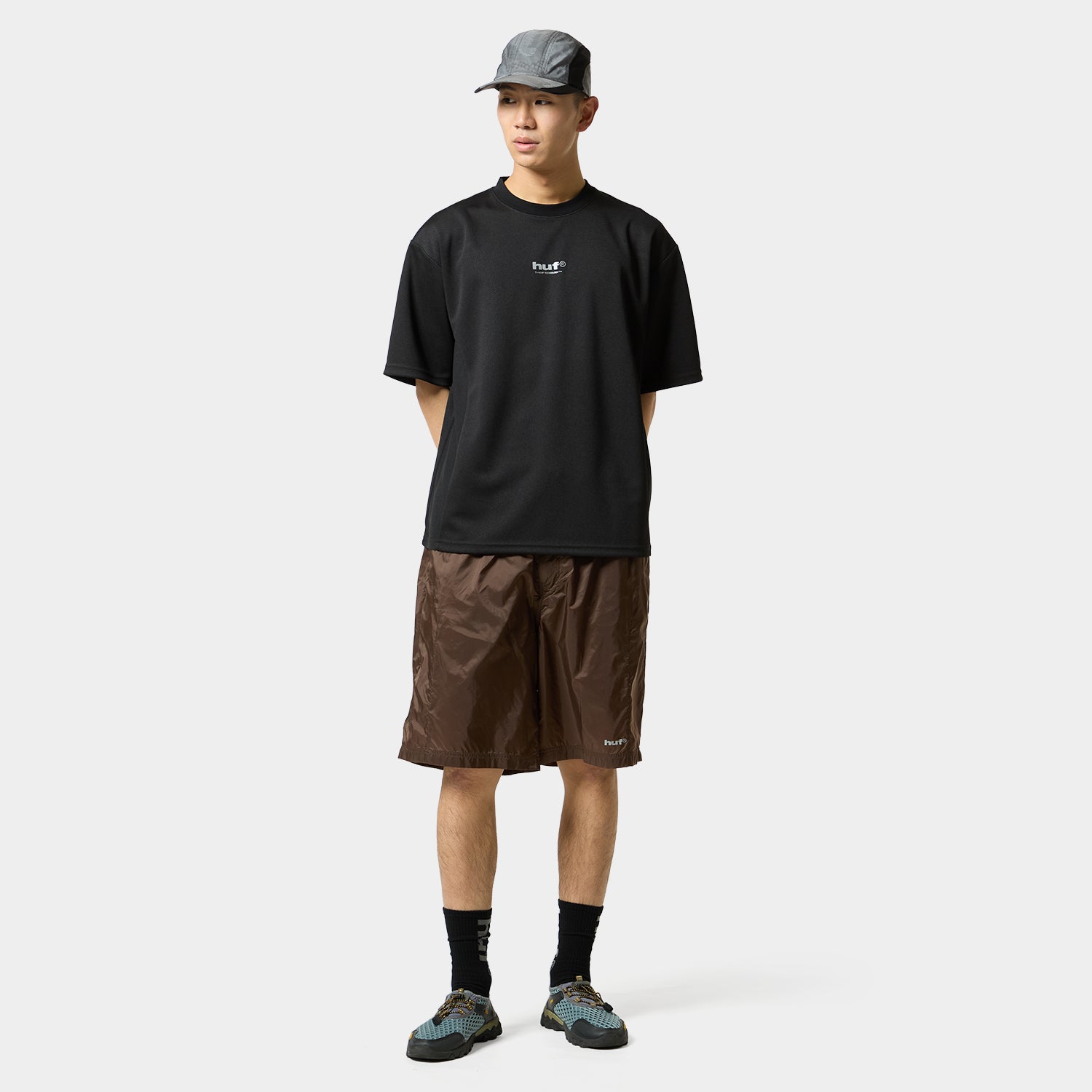 HUF (ハフ) Worldwide JP /SHORTS（ショーツ）/ CROSS CONDITIONS UL NYLON SHORT商品 / CAMO