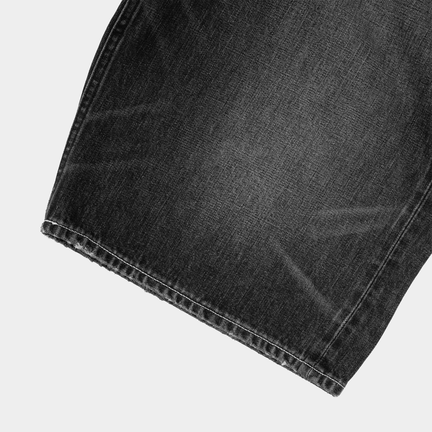 HUF (ハフ) Worldwide JP /SHORTS（ショーツ）/ EXPRESSION WASHED DENIM BAGGY SHORT商品 / WASHED BLACK