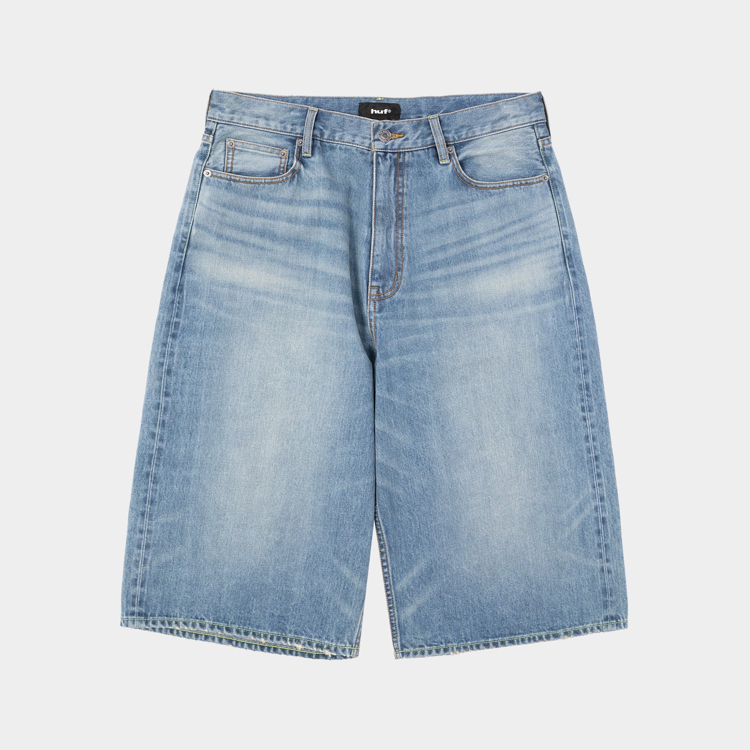 HUF (ハフ) Worldwide JP /SHORTS（ショーツ）/ EXPRESSION WASHED DENIM BAGGY SHORT商品 / WASHED BLACK