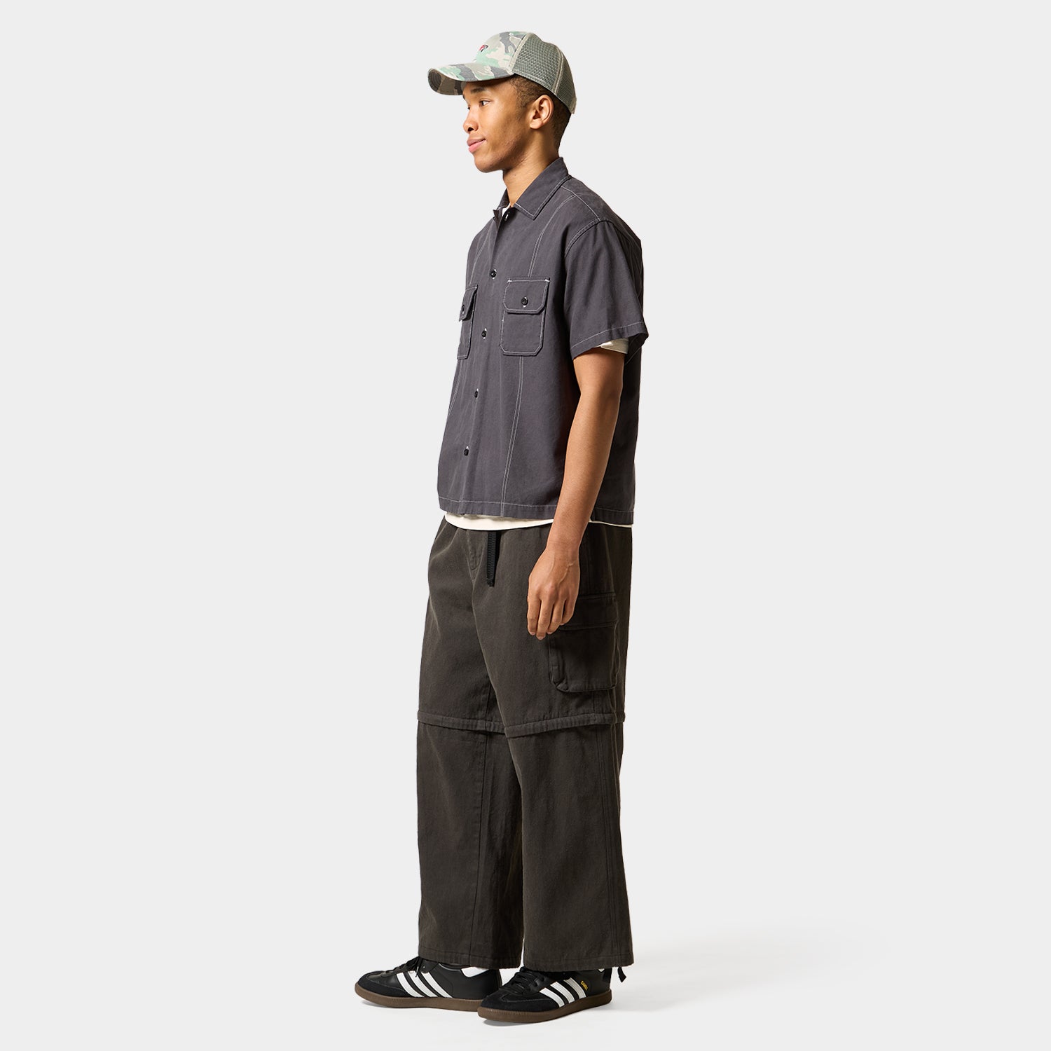 HUF (ハフ) Worldwide JP /PANTS（パンツ）/ huf CO-OP TREK CONVERTIBLE PANT商品 / BLACK