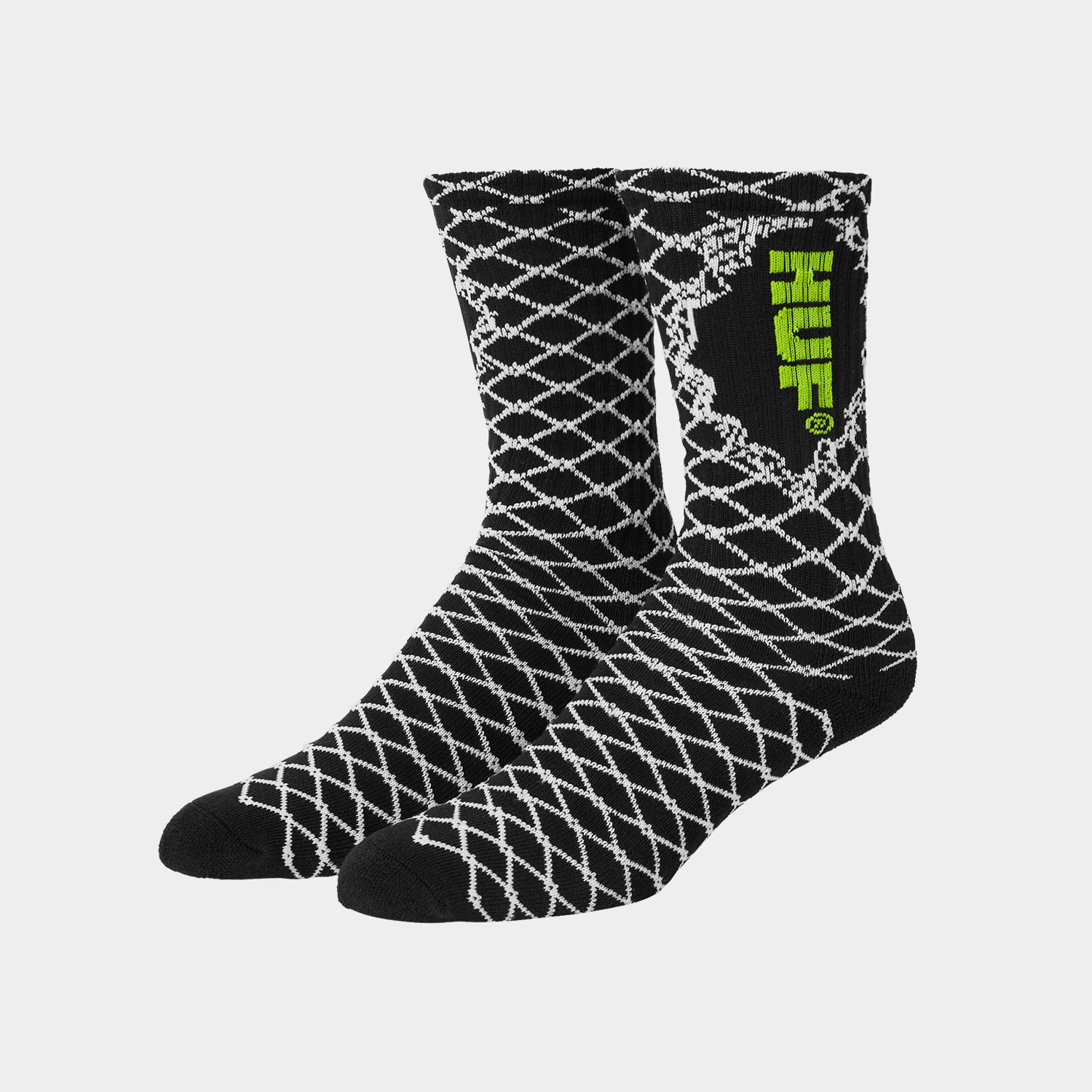 HUF (ハフ) Worldwide JP /SOCKS（ソックス）/ BROKEN FENCE SOCKS商品 / WHITE