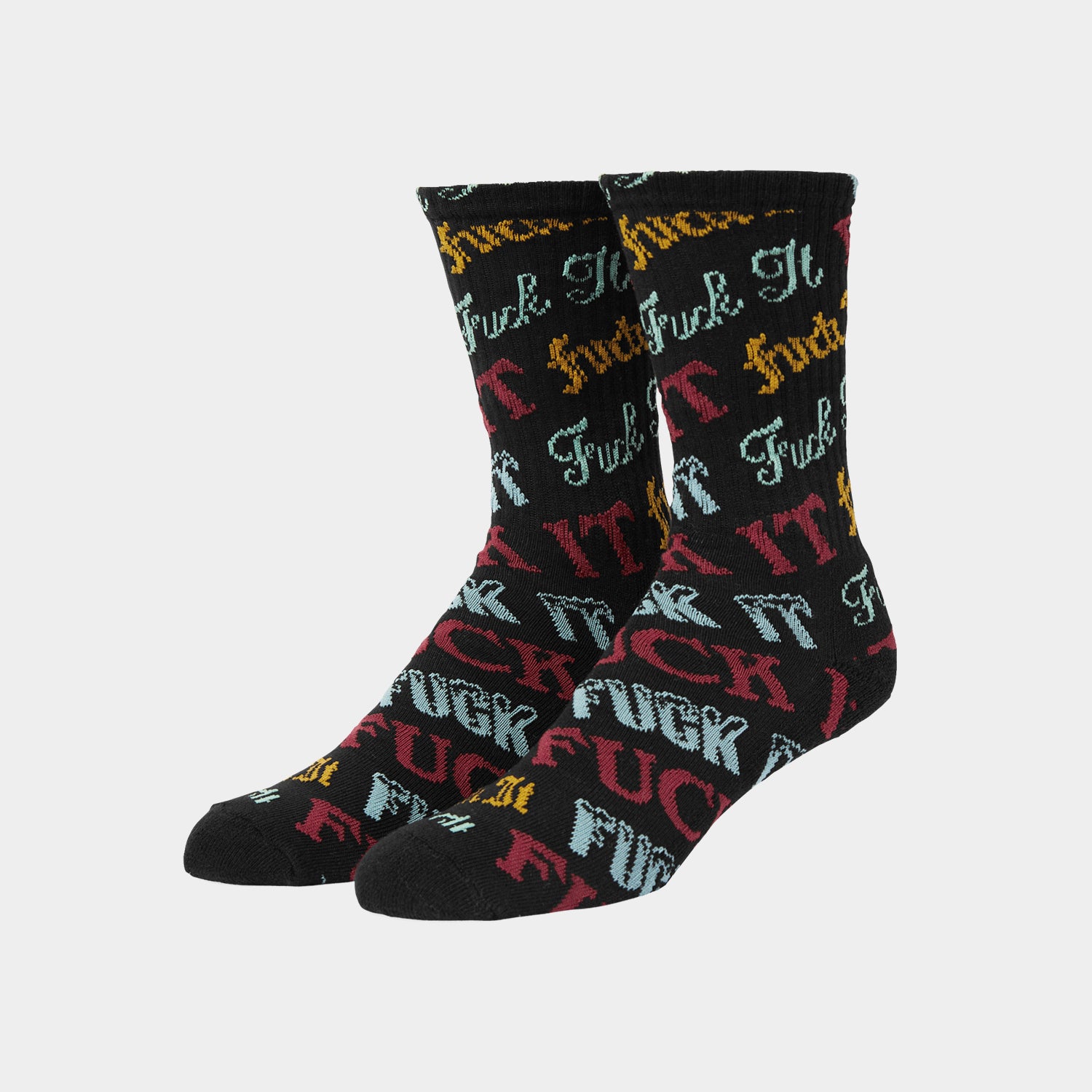 HUF (ハフ) Worldwide JP /SOCKS（ソックス）/ WINTERTIME FUCK IT SOCKS商品 / BLACK