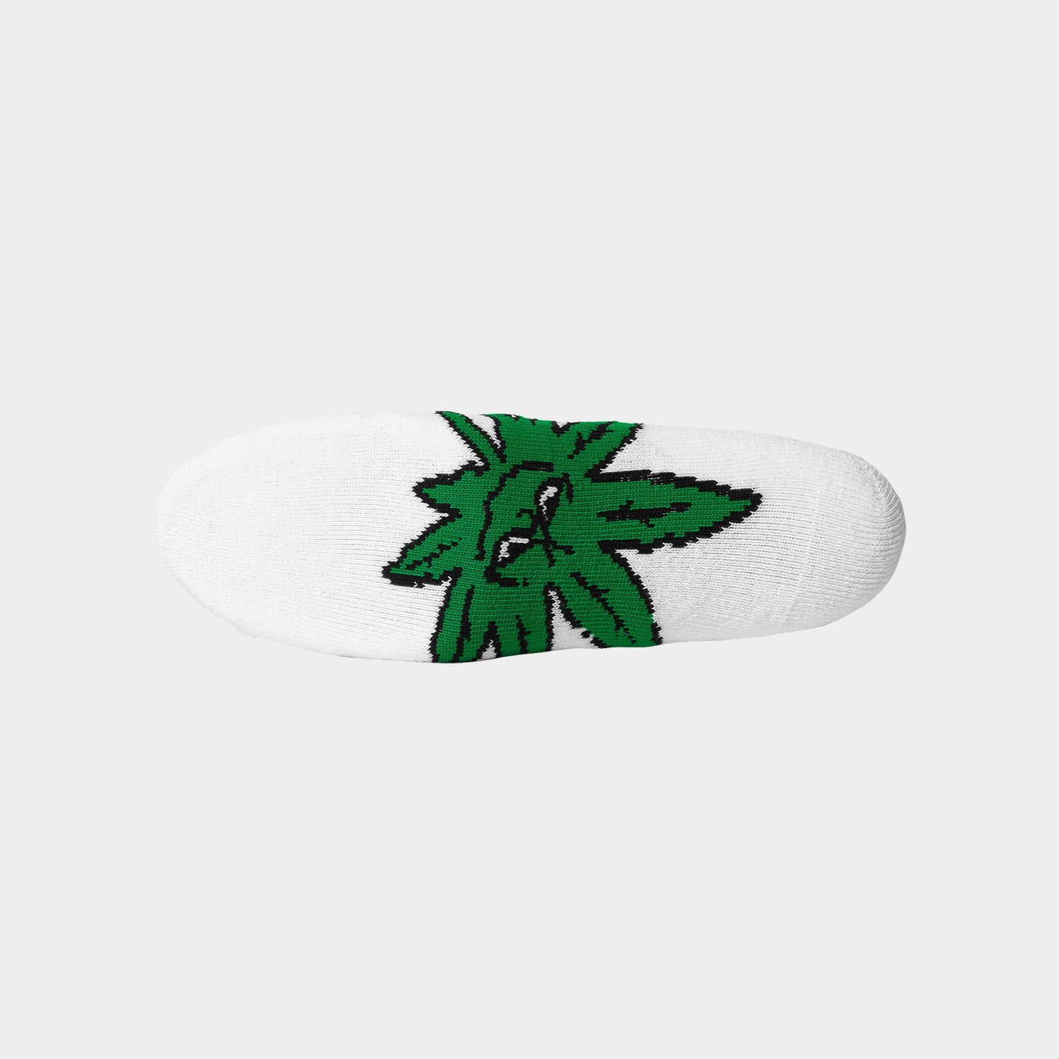 HUF (ハフ) Worldwide JP /SOCKS（ソックス）/ GREEN BUDDY STAR SIGN SOCKS商品 / WHITE