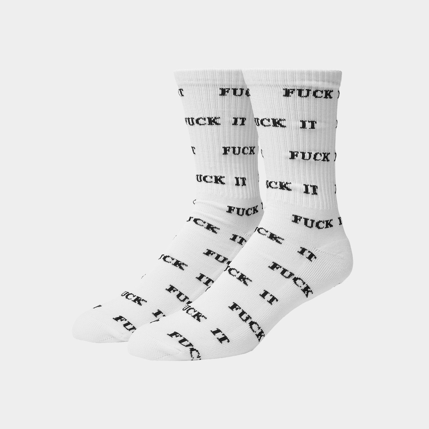 HUF (ハフ) Worldwide JP /SOCKS（ソックス）/ FUCK IT 3 PACK SOCKS商品 / WHITE/BLACK/HEATHER