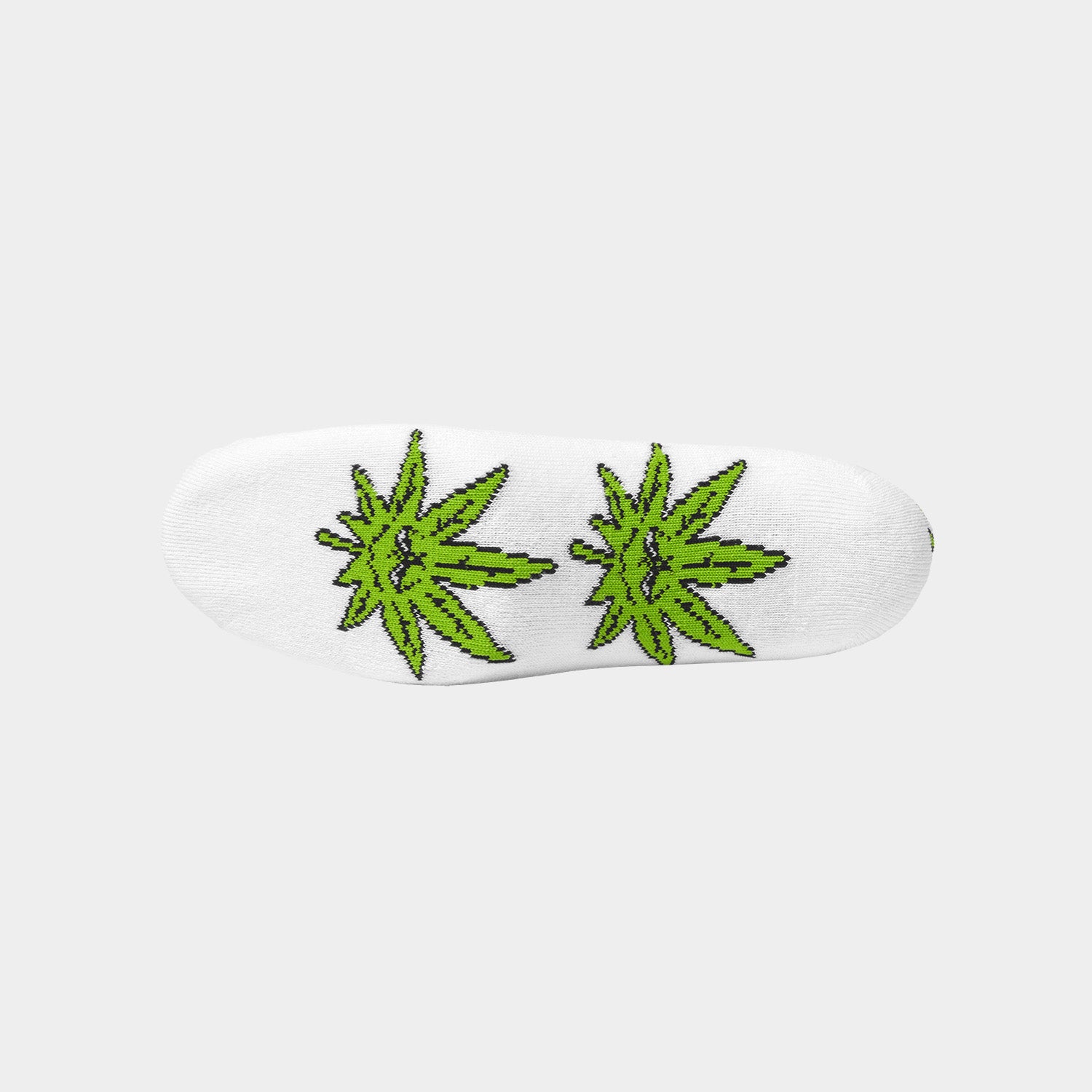 HUF (ハフ) Worldwide JP /SOCKS（ソックス）/ GREEN BUDDY CREW SOCKS商品 / WHITE