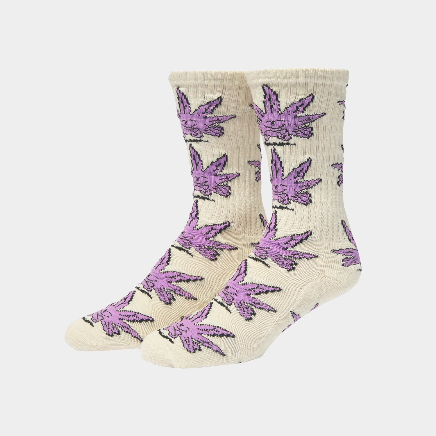 HUF (ハフ) Worldwide JP /SOCKS（ソックス）/ GREEN BUDDY MEDITATION SOCKS商品 / NATURAL