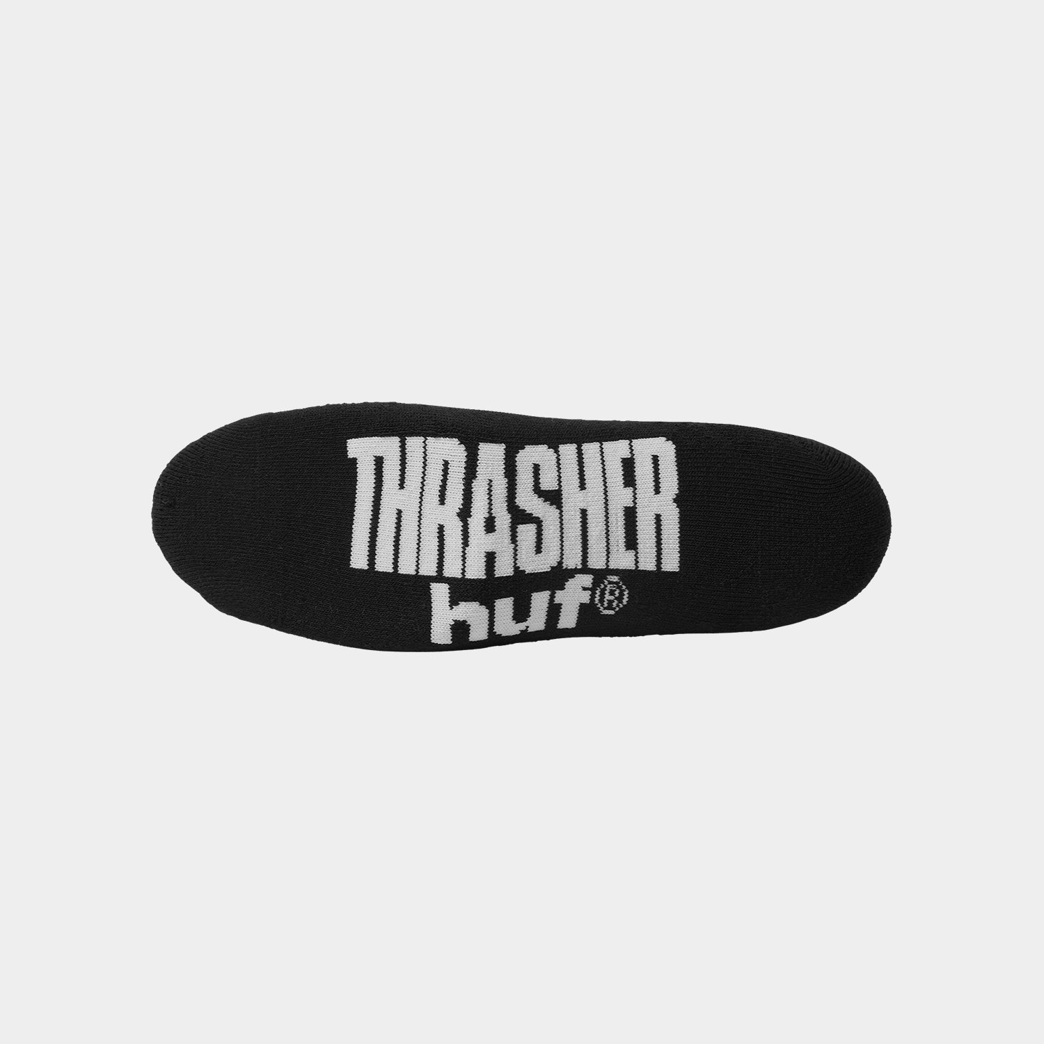 HUF (ハフ) Worldwide JP /SOCKS（ソックス）/ HUF X THRASHER LOGO SOCKS商品 / BLACK