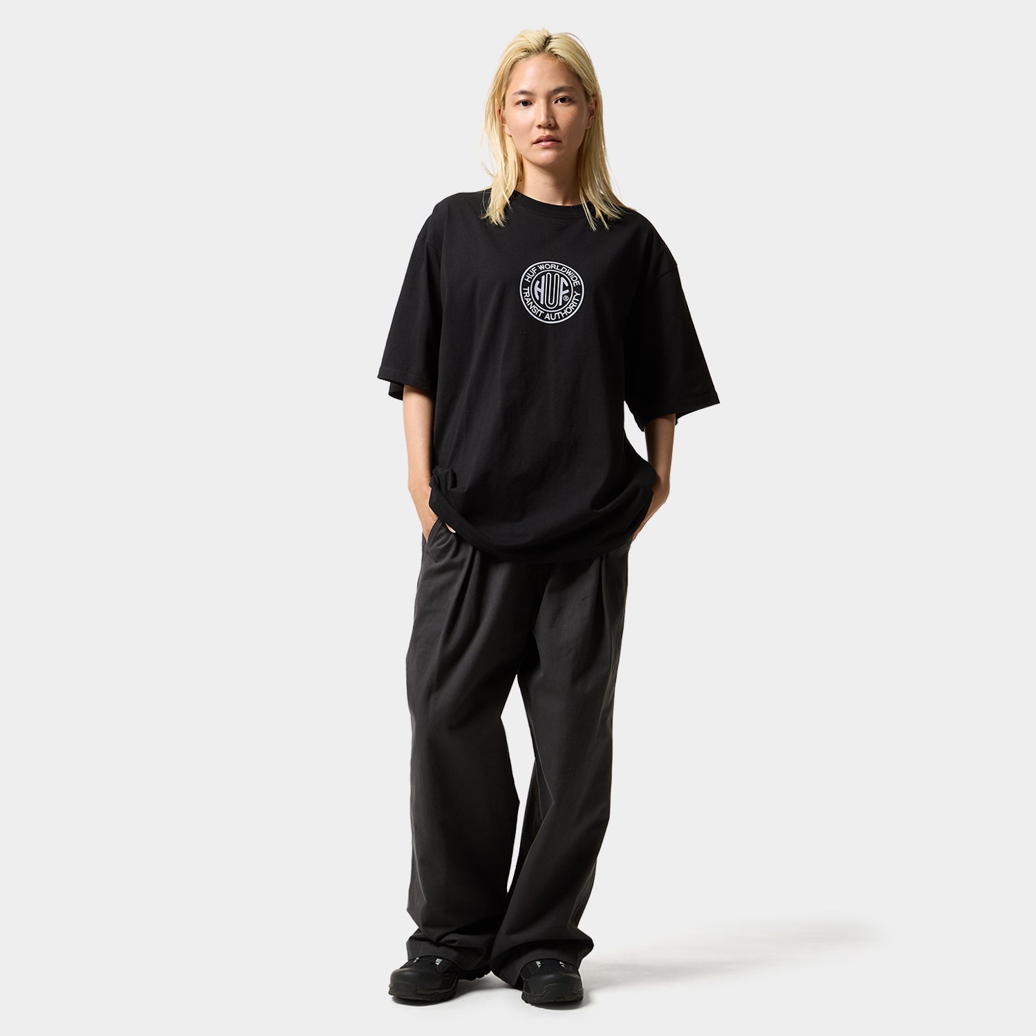 HUF (ハフ) Worldwide JP /T-SHIRTS（Tシャツ）/ TOKEN TEE商品 / BLACK