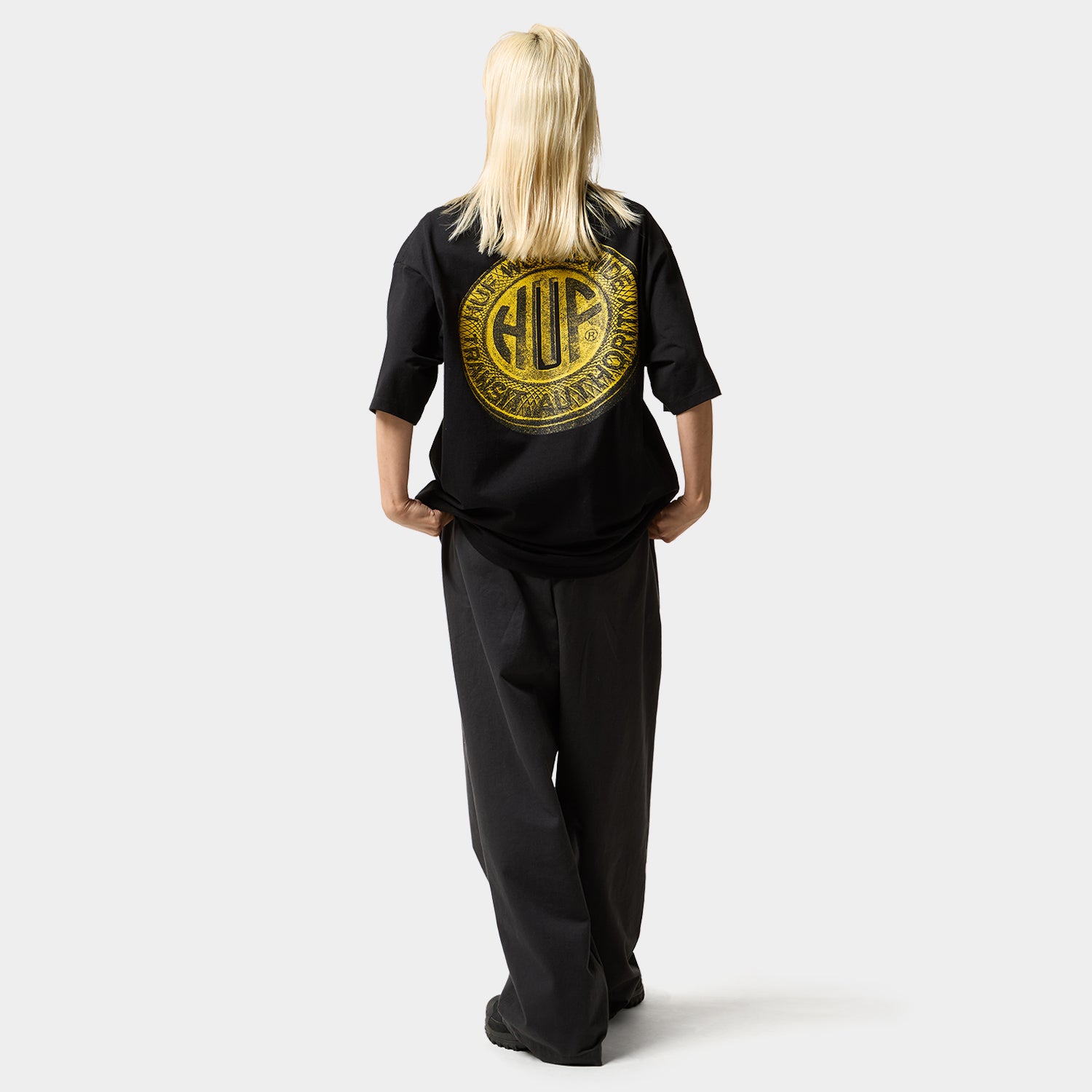 HUF (ハフ) Worldwide JP /T-SHIRTS（Tシャツ）/ TOKEN TEE商品 / BLACK
