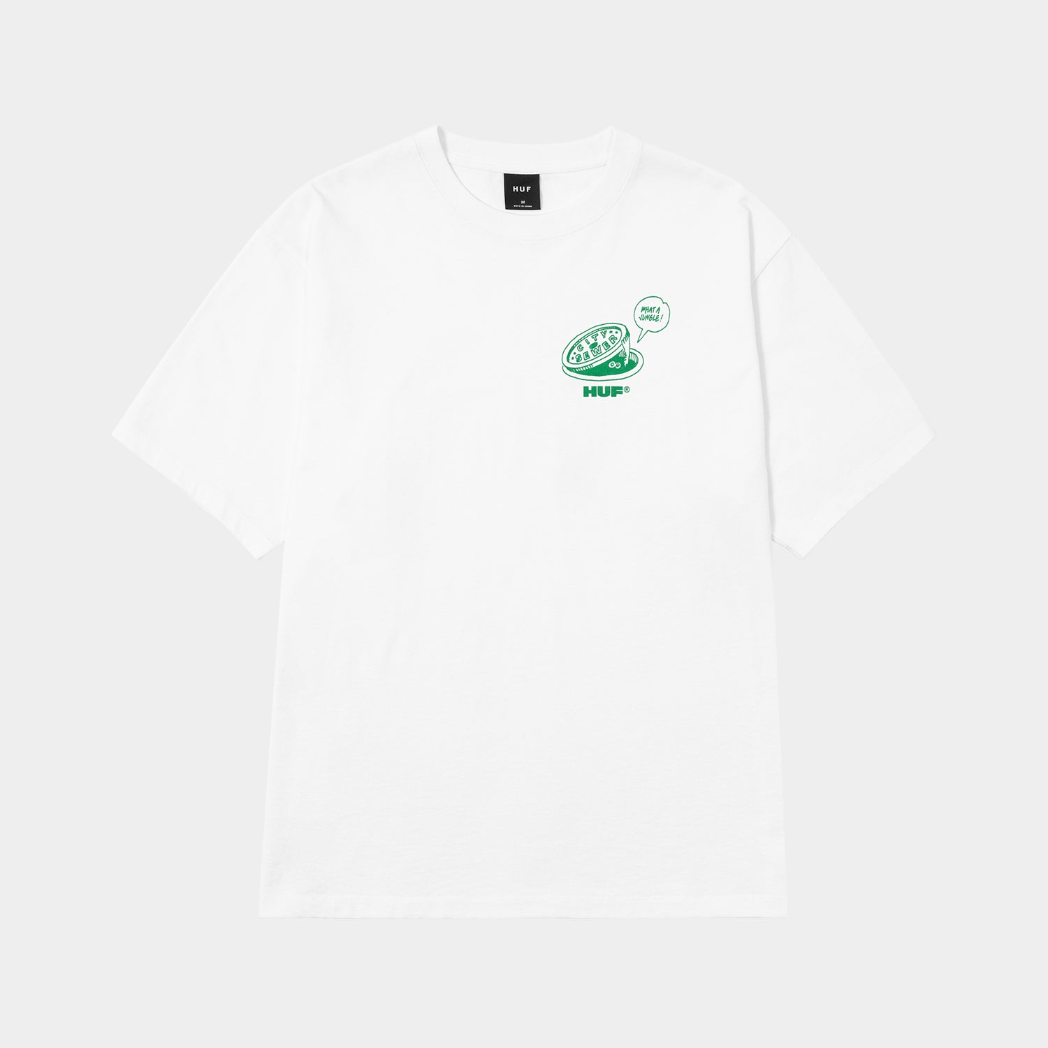 HUF (ハフ) Worldwide JP /T-SHIRTS（Tシャツ）/ WHAT A JUNGLE TEE商品 / BLACK