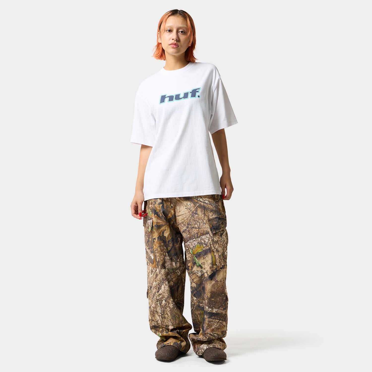 HUF (ハフ) Worldwide JP /T-SHIRTS（Tシャツ）/ H DOT TEE商品 / BLACK