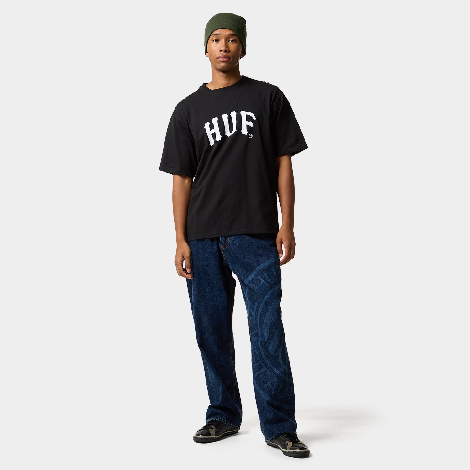 HUF (ハフ) Worldwide JP /T-SHIRTS（Tシャツ）/ ARCH TEE商品 / FOREST GREEN