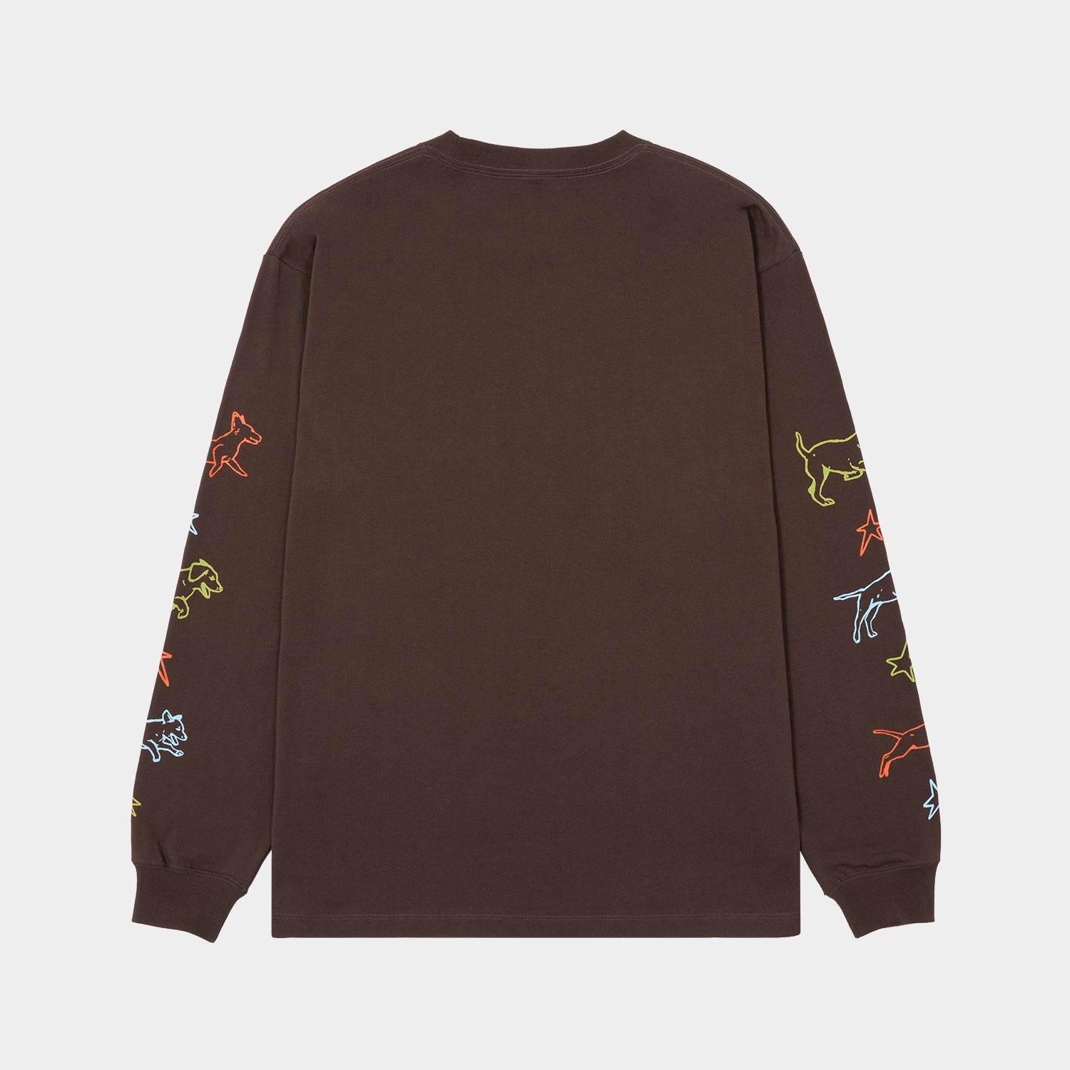 HUF (ハフ) Worldwide JP /T-SHIRTS（Tシャツ）/ FETCH LS TEE商品 / CHOCOLATE