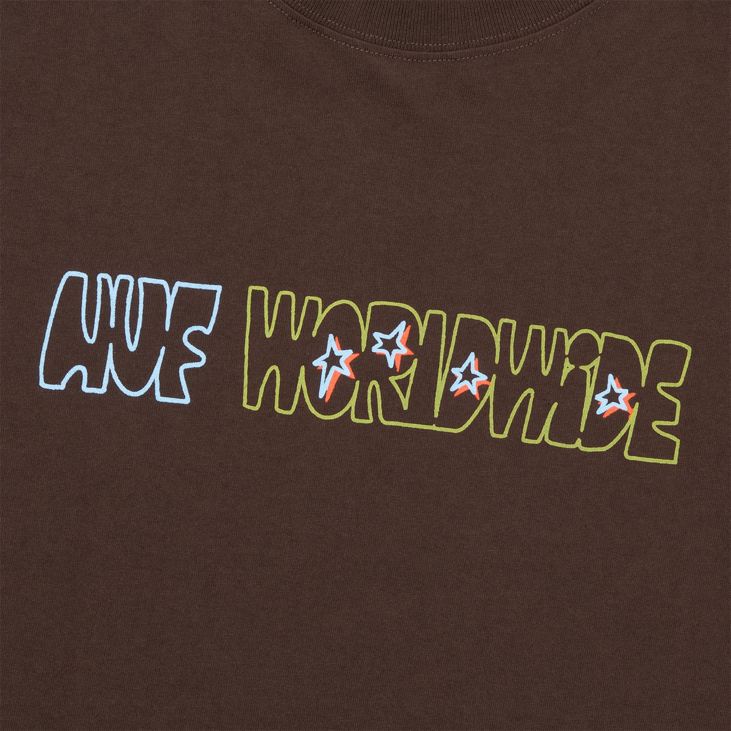 HUF (ハフ) Worldwide JP /T-SHIRTS（Tシャツ）/ FETCH LS TEE商品 / CHOCOLATE