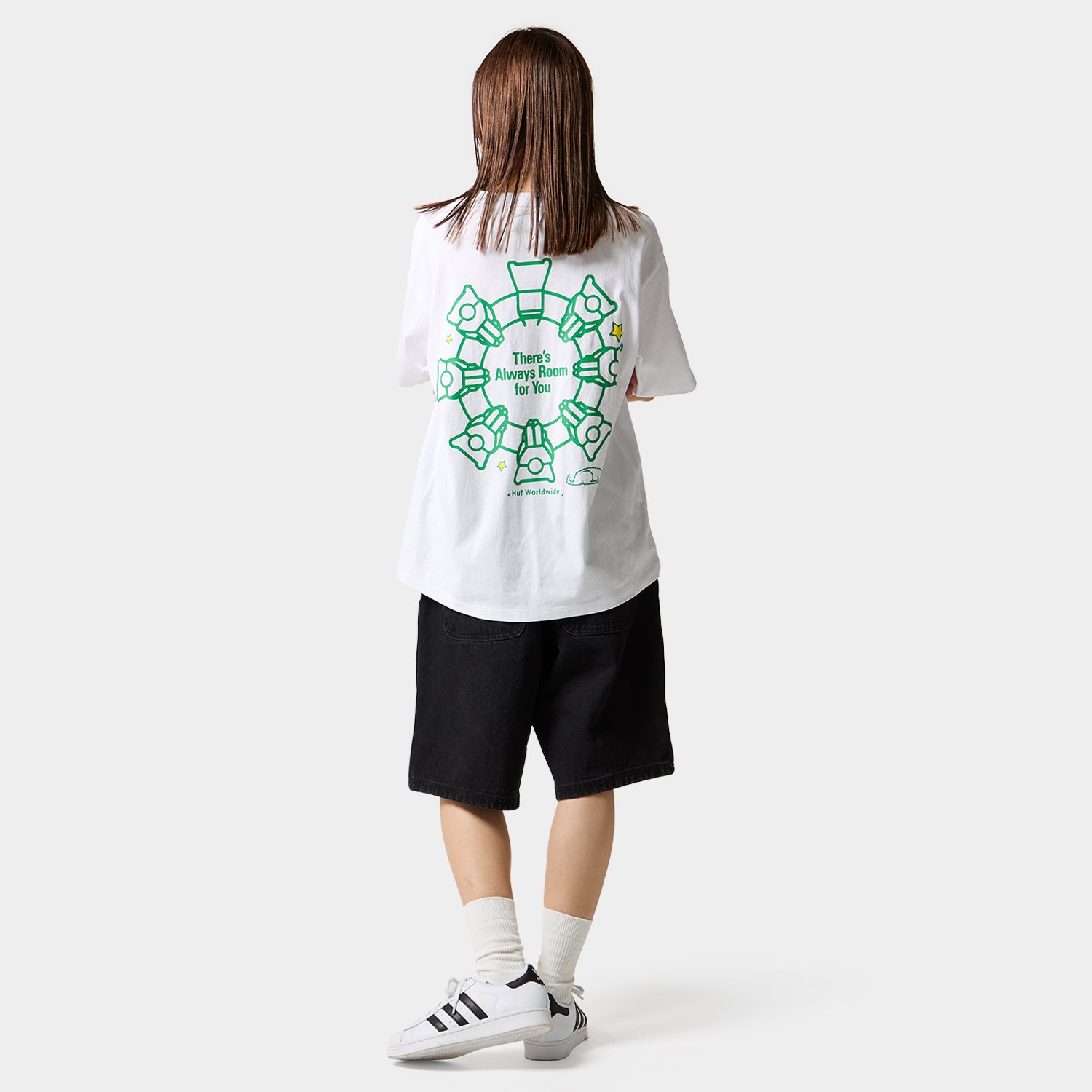 HUF (ハフ) Worldwide JP /T-SHIRTS（Tシャツ）/ FANTASIES TEE商品 / WHITE