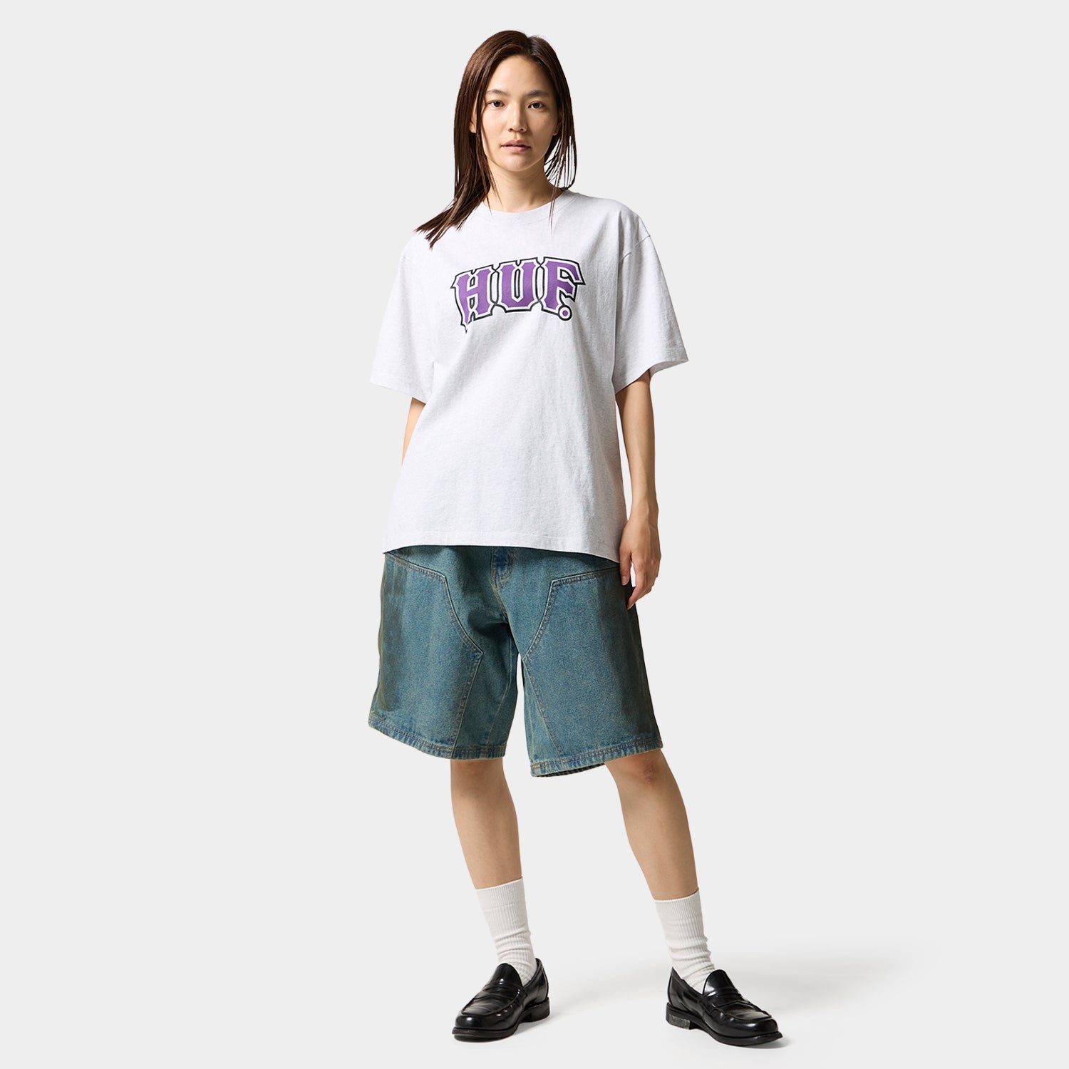 HUF (ハフ) Worldwide JP /T-SHIRTS（Tシャツ）/ CLASSIC ARCH TEE商品 / NAVY