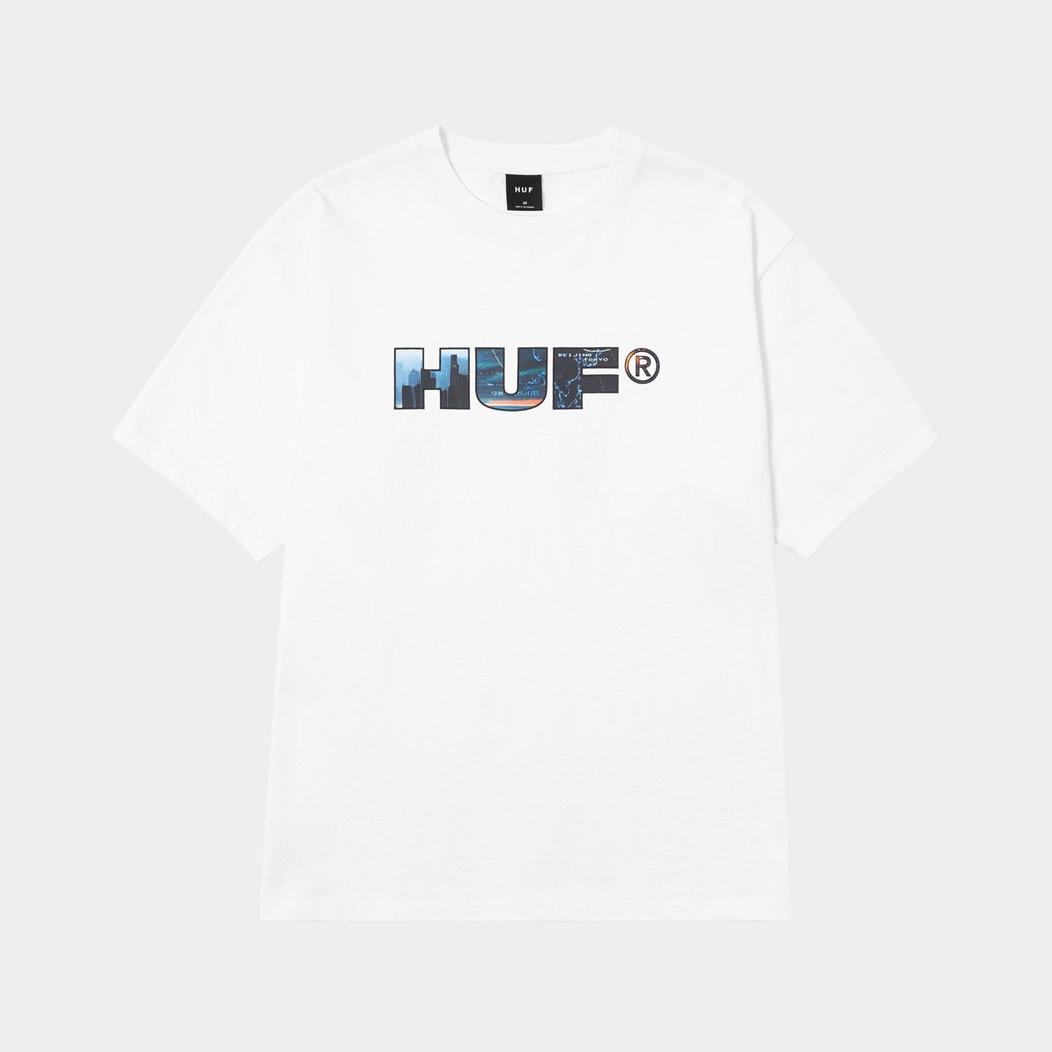 HUF (ハフ) Worldwide JP /T-SHIRTS（Tシャツ）/ FLIGHT PATH TEE商品 / BLACK