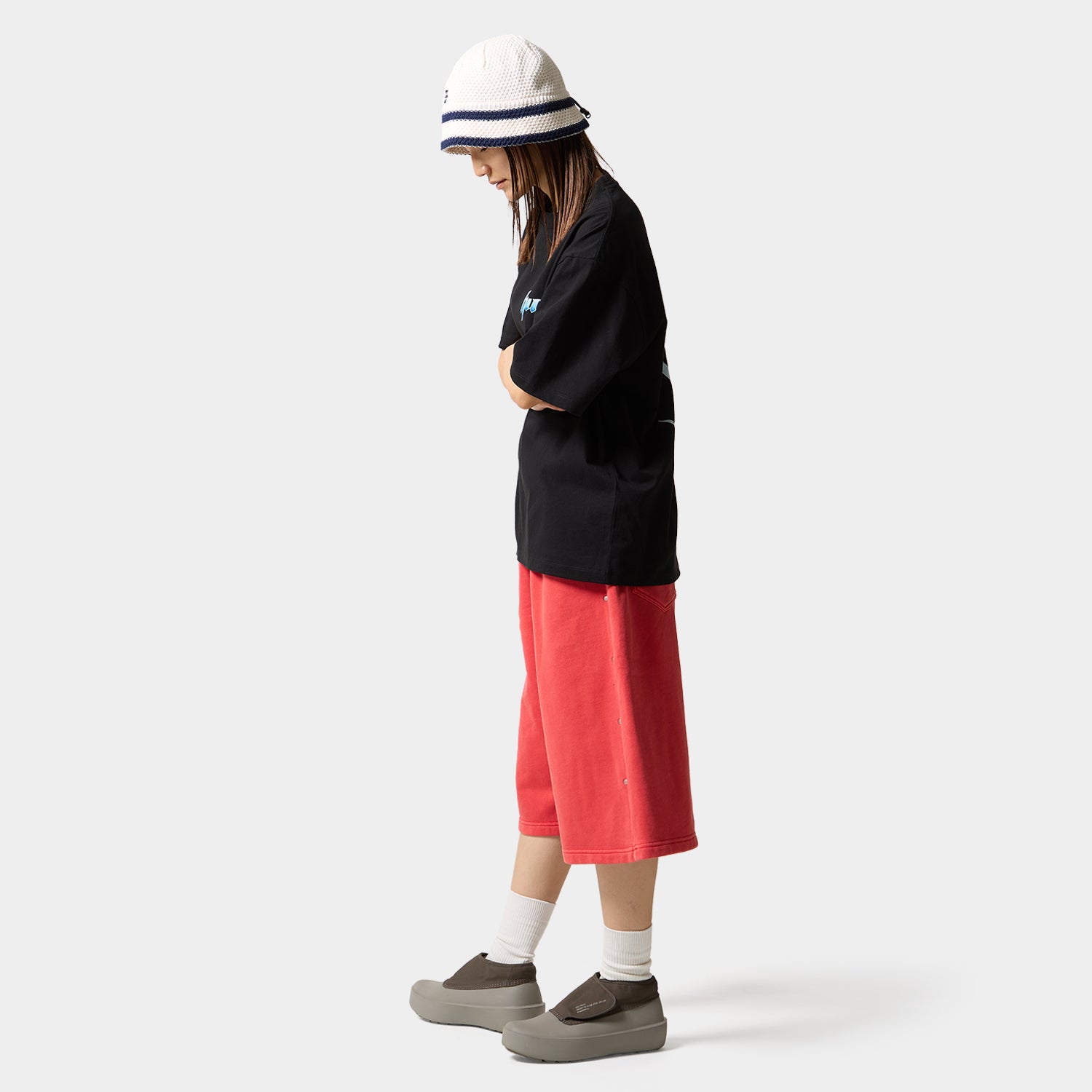 HUF (ハフ) Worldwide JP /T-SHIRTS（Tシャツ）/ SECTOR TEE商品 / BLACK