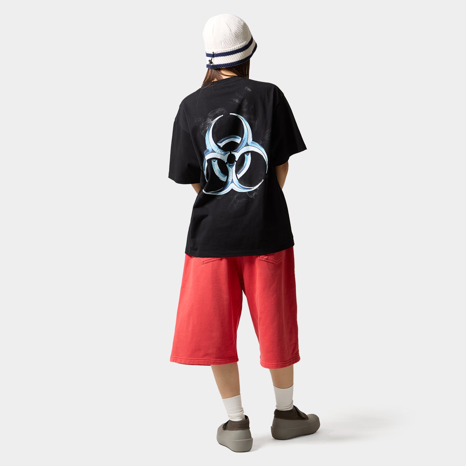 HUF (ハフ) Worldwide JP /T-SHIRTS（Tシャツ）/ SECTOR TEE商品 / BLACK