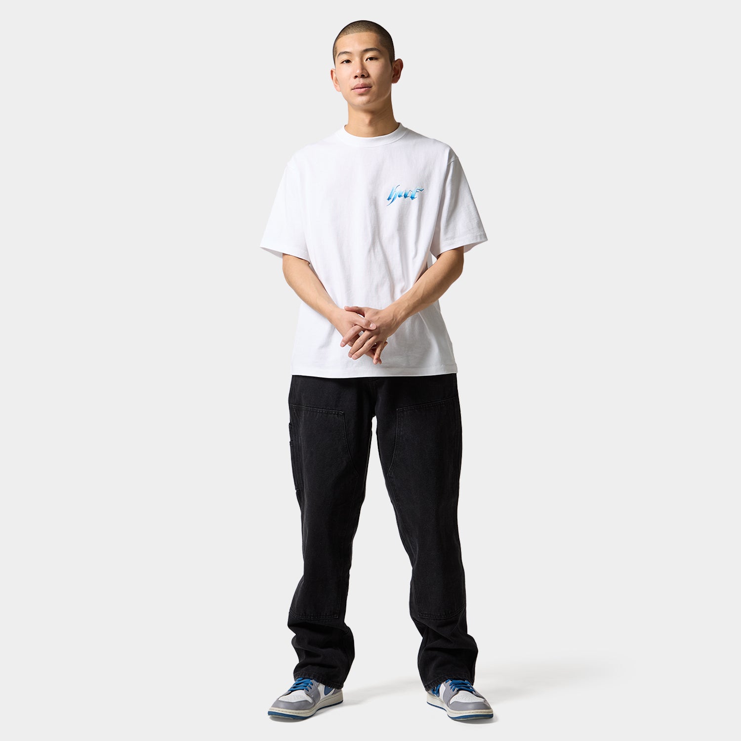HUF (ハフ) Worldwide JP /T-SHIRTS（Tシャツ）/ SECTOR TEE商品 / BLACK