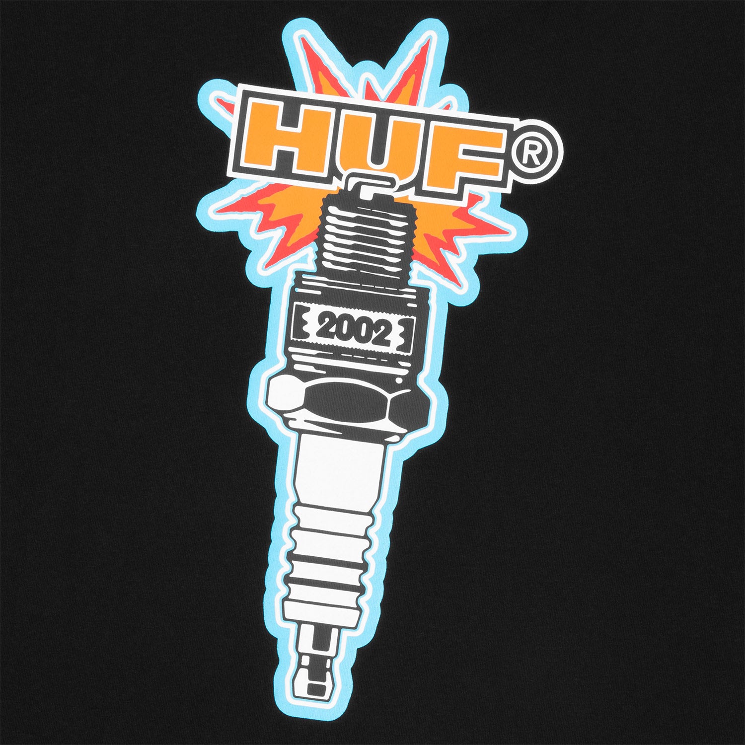 HUF (ハフ) Worldwide JP /T-SHIRTS（Tシャツ）/ SPARK IT UP TEE商品 / WHITE